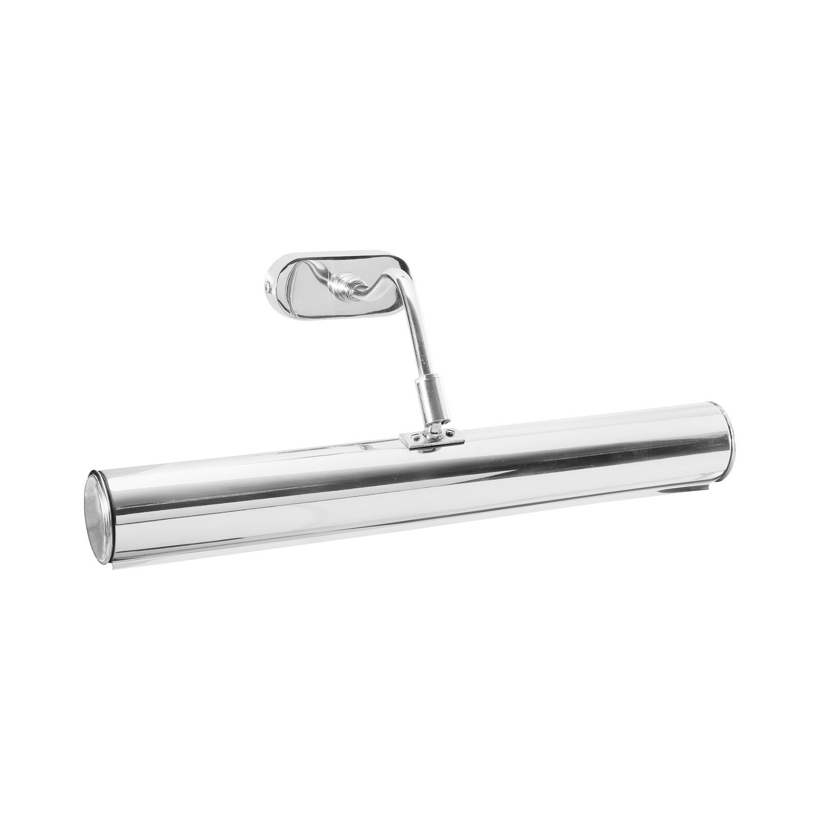 Lampe à tableau pivotante L : 40 cm laiton E14 en argent