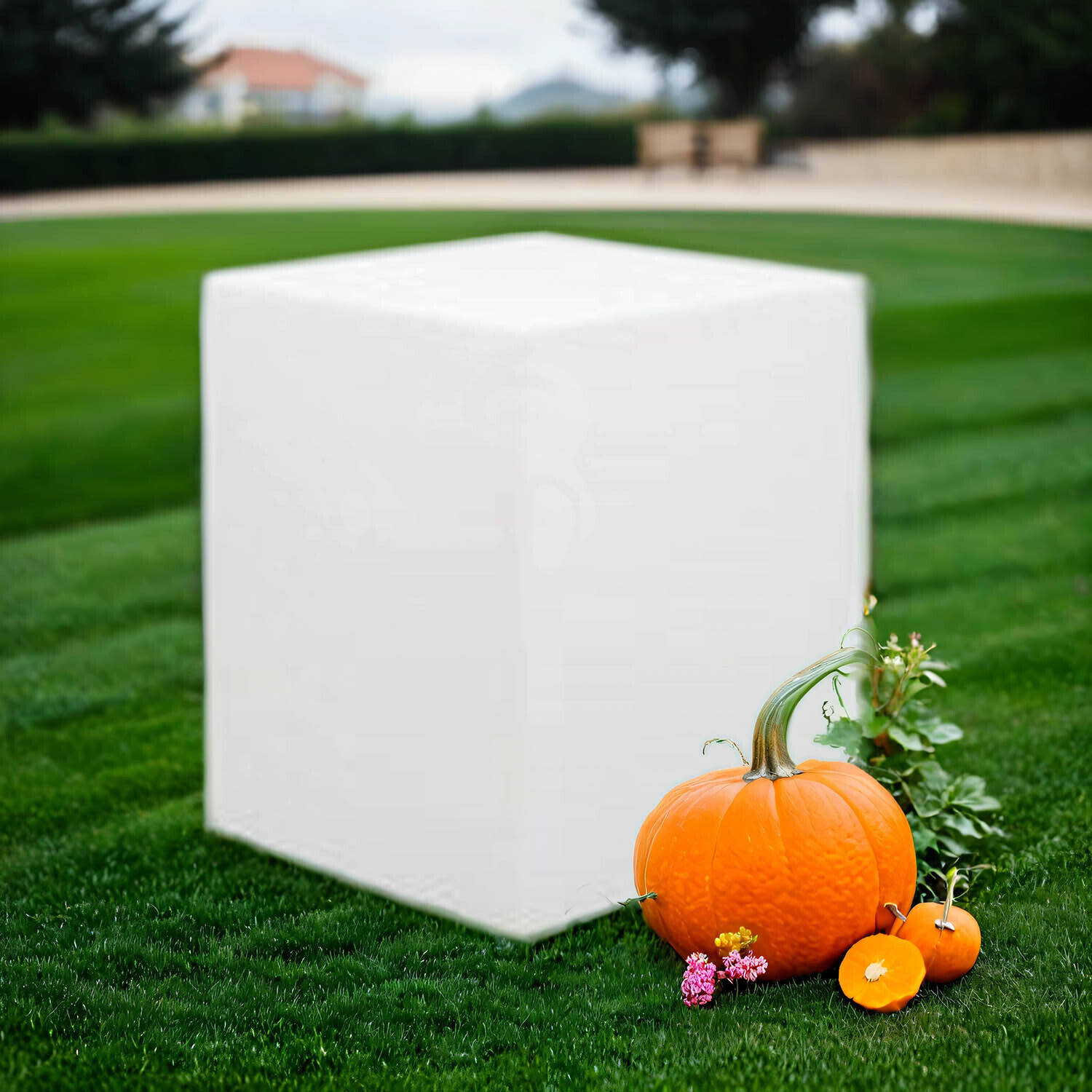 Solar Gartenleuchte LED Fernbedienung RGBW B: 43 cm H: 53 cm