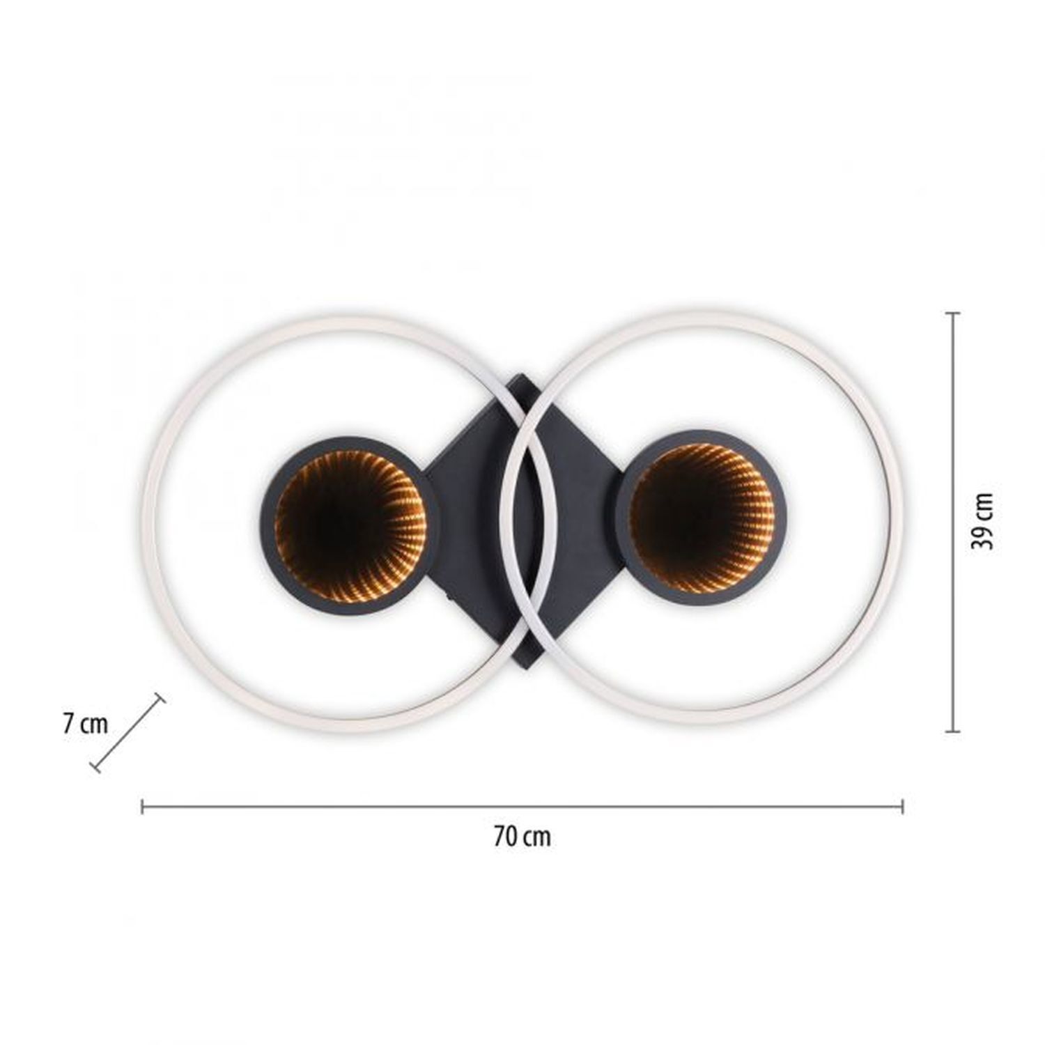 LED Deckenlampe Fernbedienung Tiefenwirkung 2700-5000 K LED Deckenlampe Fernbedienung Tiefenwirkung 2700-5000 K