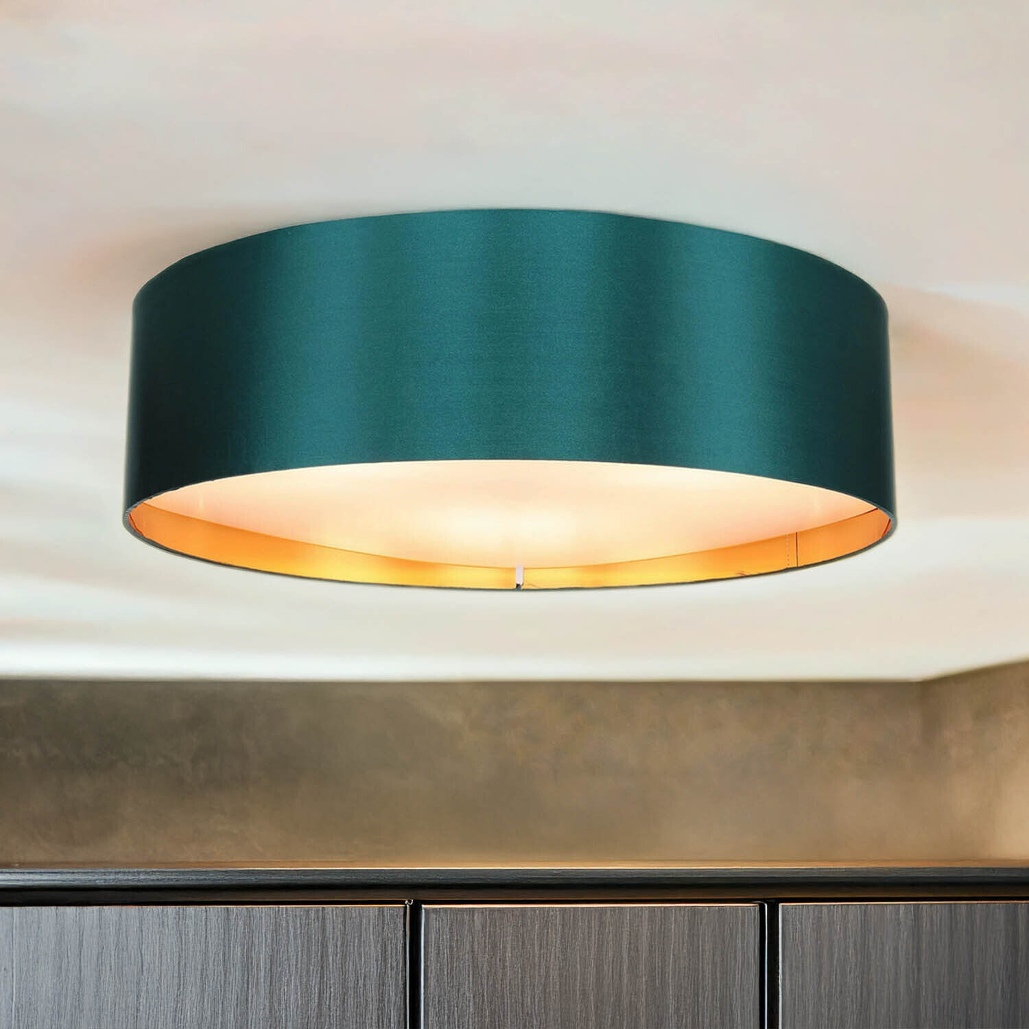 Deckenleuchte, Lampe, Klebeband