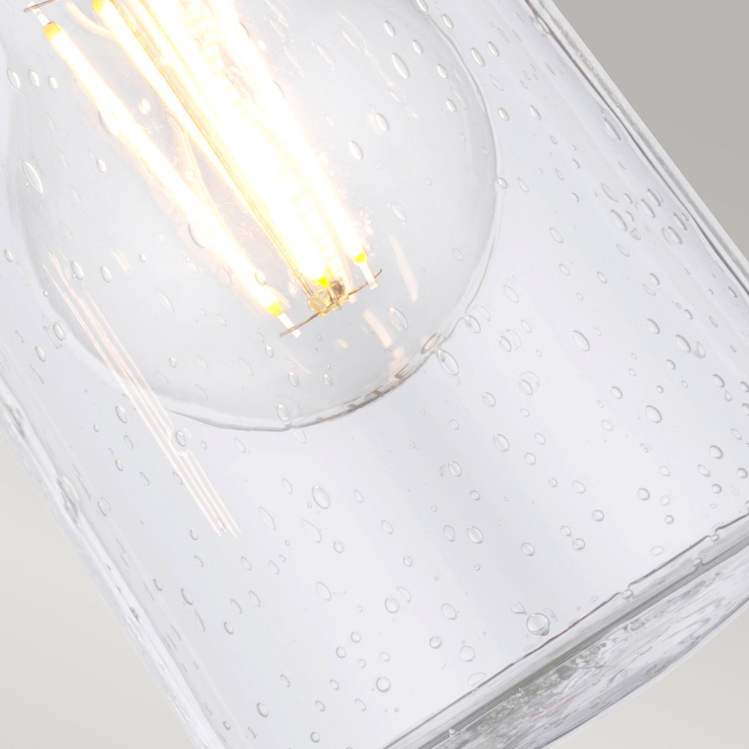 Wandlampe Badezimmer B: 37,4 cm IP44 E27 in Chrom Licht