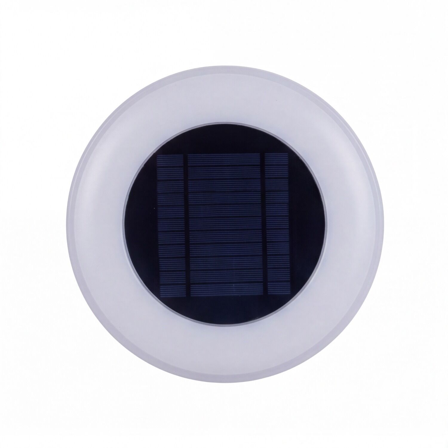 126760-led-aussenleuchte-solar-ip65-3500-k-200-lm-d-27-cm-rund-fernbedienung-modern-wandlampe-aussen-solarlampe-garten-terrasse-1 Solarmodul, runder Leuchtkörper, LED, Solarenergie, Scheibe