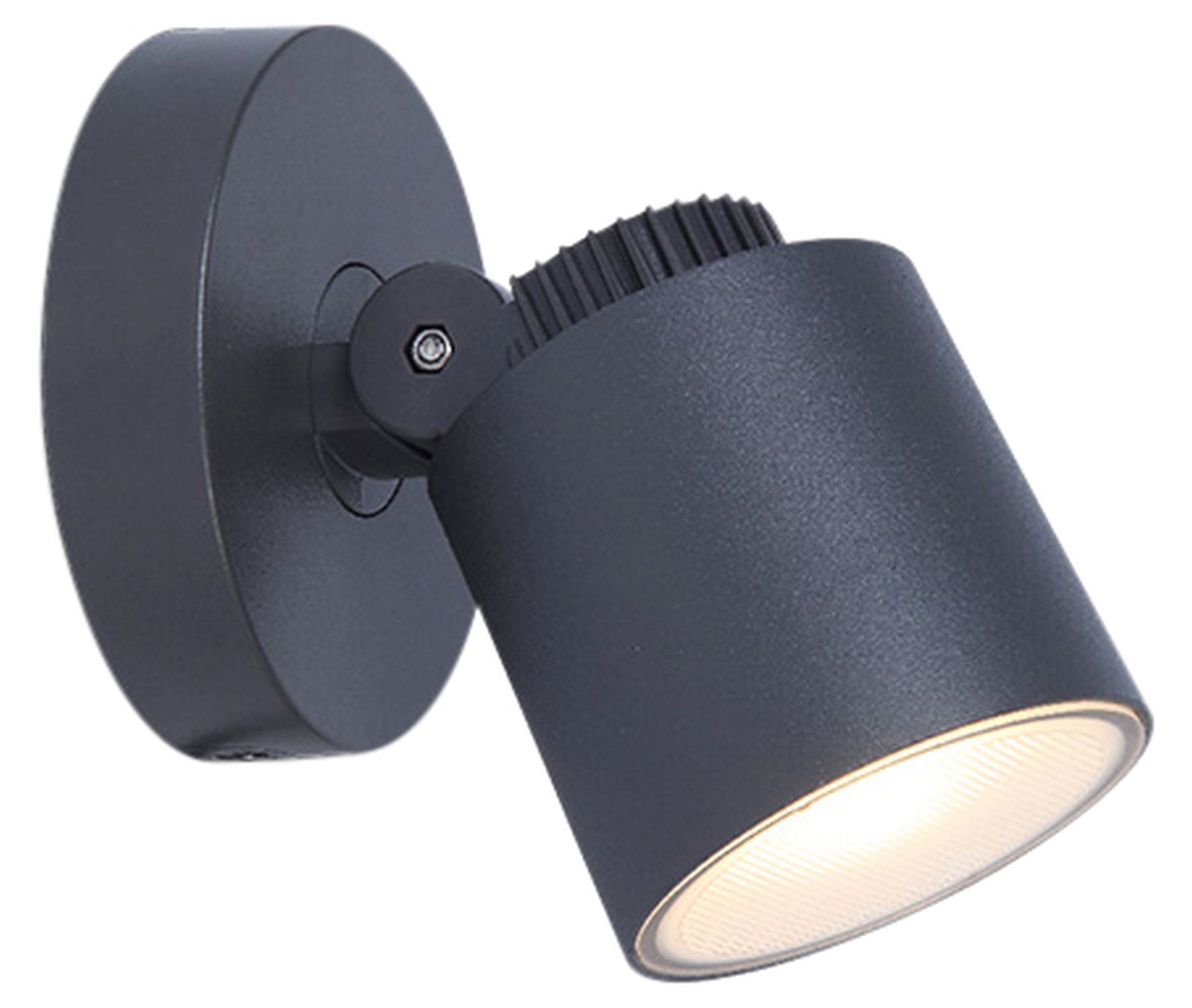 LED Wandstrahler Aluminium verstellbar IP54 3000 K 6 W