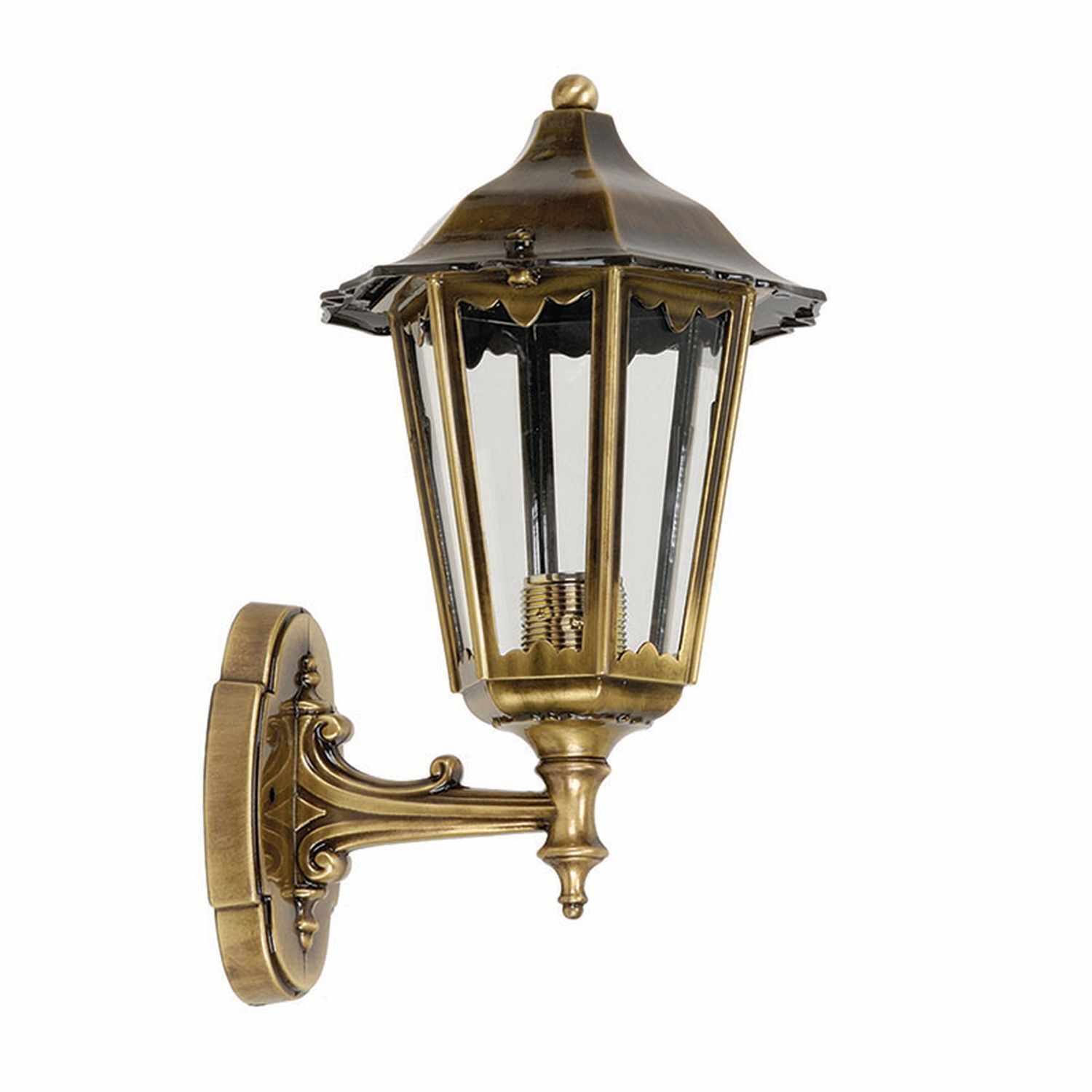 Lampe murale extérieure laiton IP43 Rustique porte d'entrée cour