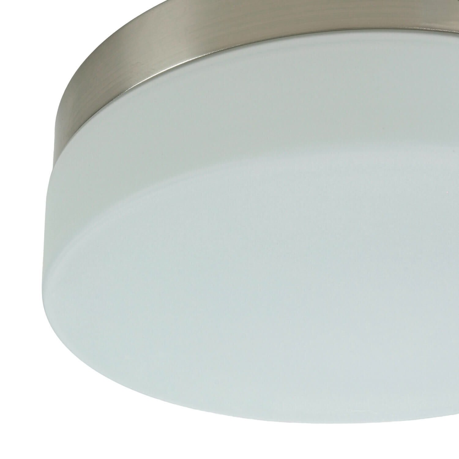 Deckenlampe Glas Matt Nickel Deckenleuchte, Leuchte