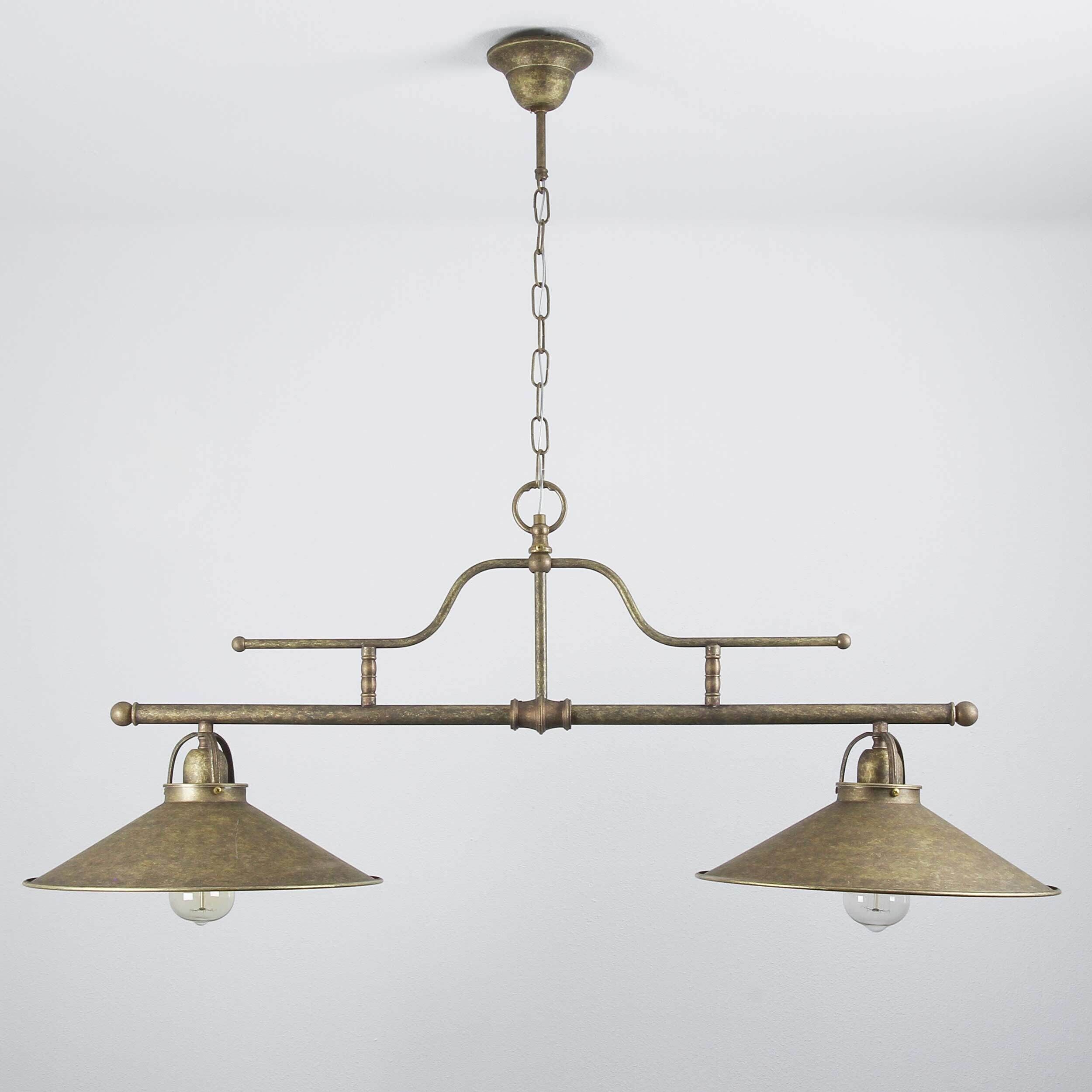 Leuchte, Deckenleuchte, Kronleuchter, Lampe, Bronze