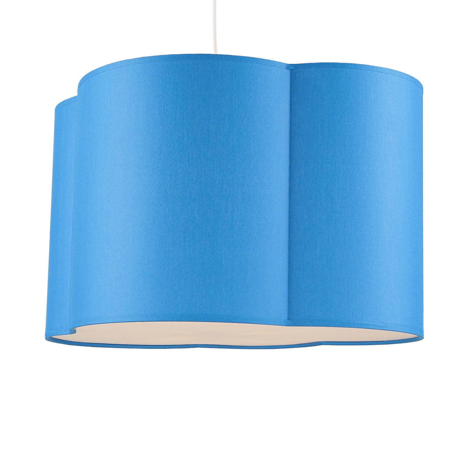 haengelampe-kinderzimmer-pendelleuchte-wolki-wolkenlampe-blau-4 hängelampe, blaue lampenschirm, doppel gekrümmt schirm, stoffschirm, pendelleuchte