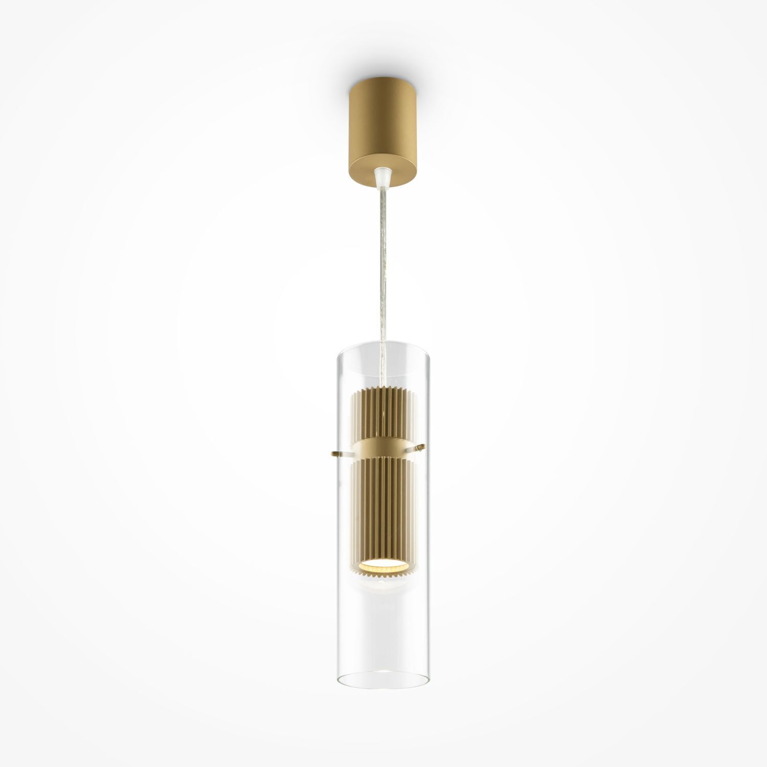 Lampe à suspendre aluminium verre GU10 Ø 8 cm H : max. 170 cm Lampe à suspendre aluminium verre GU10 Ø 8 cm H : max. 170 cm