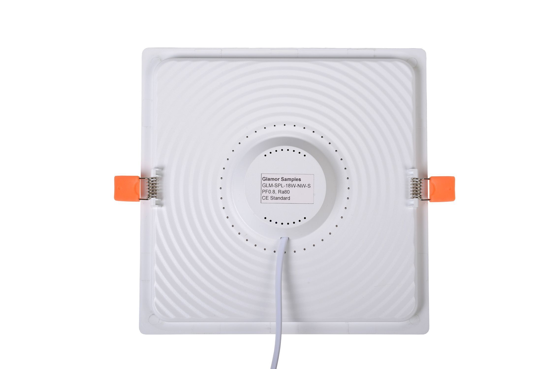 LED Deckenlampe Aluminium Weiß 3000 K B:22 cm rund