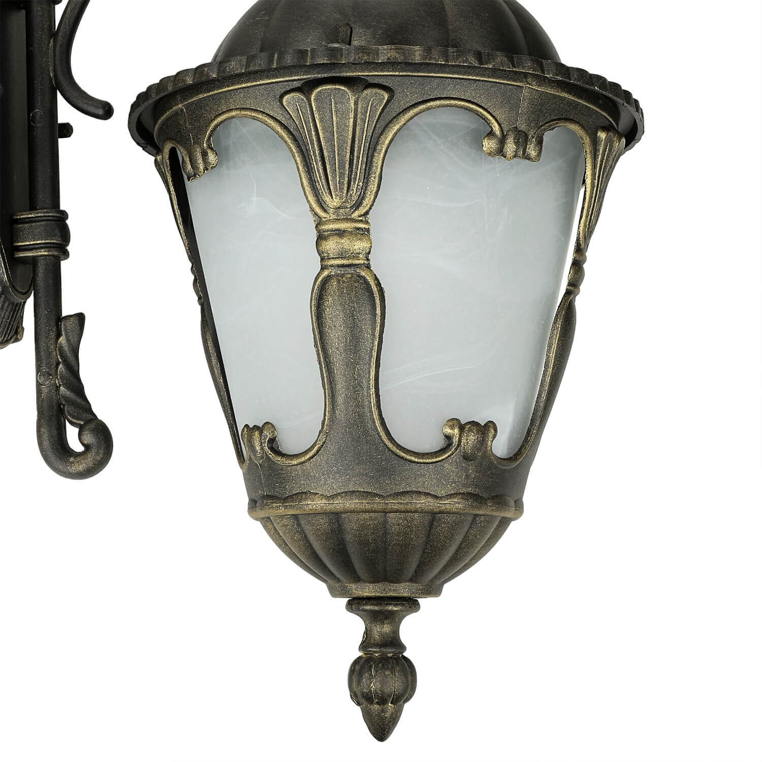 Applique murale extérieure antique Lanterne murale LED résistante aux intempéries Lampe, Leuchte