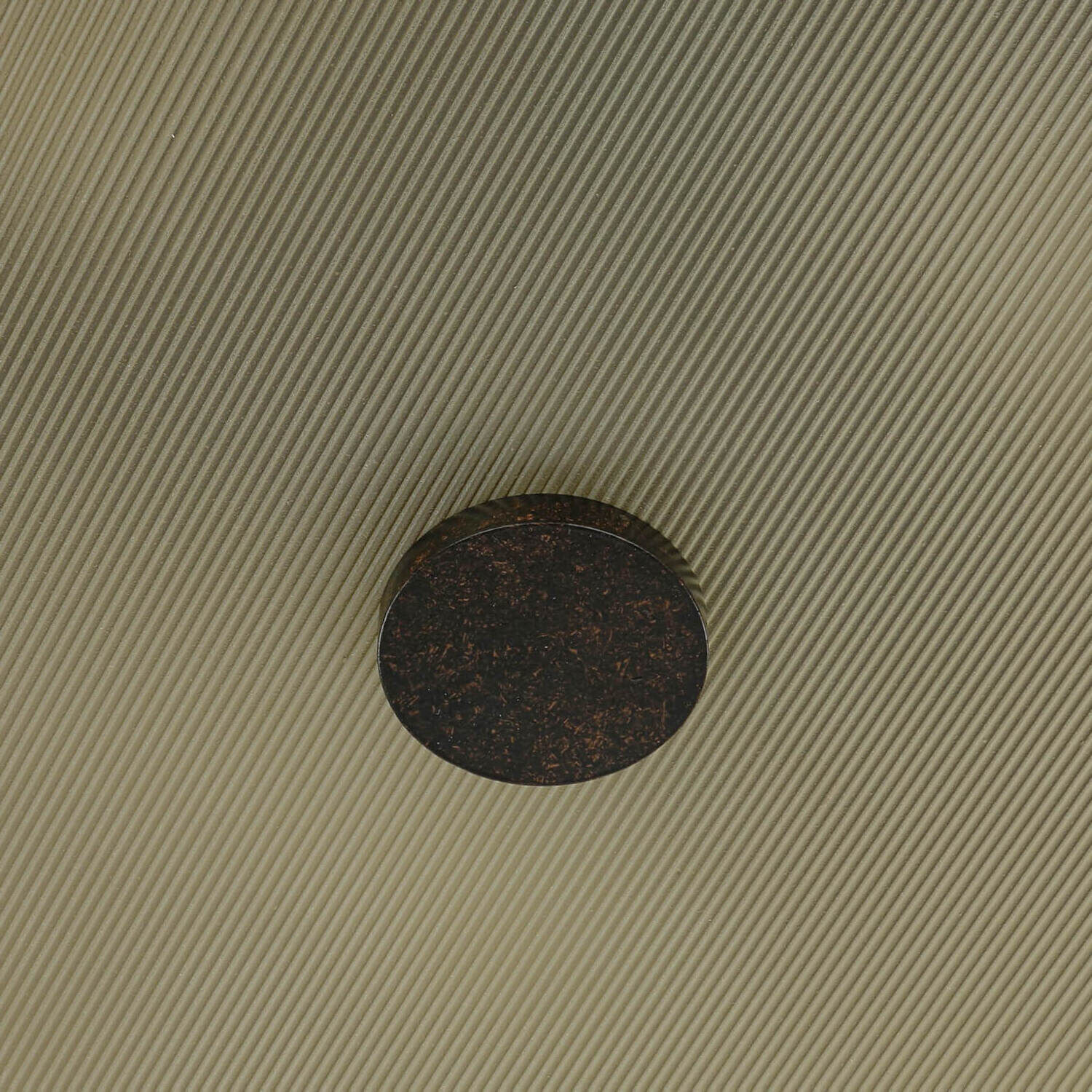 Deckenleuchte SHOJI Creme Ø34cm Vintage Lampe Loft Eishockey-Puck, Eisbahn, Eislaufen, Sport, Loch