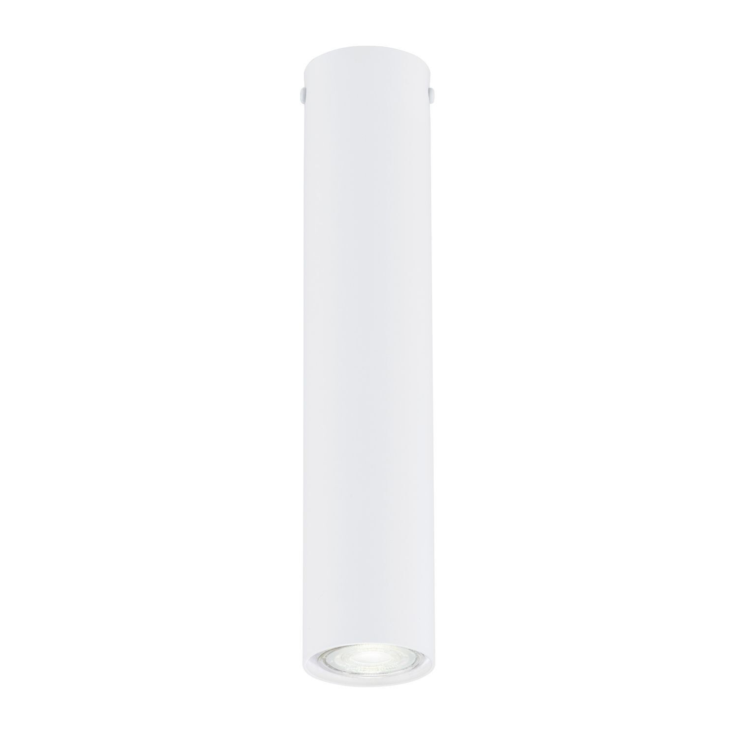 Spot métal rond D : 6 cm H : 30 cm Apparent Blanc GU10 Moderne Zylinder