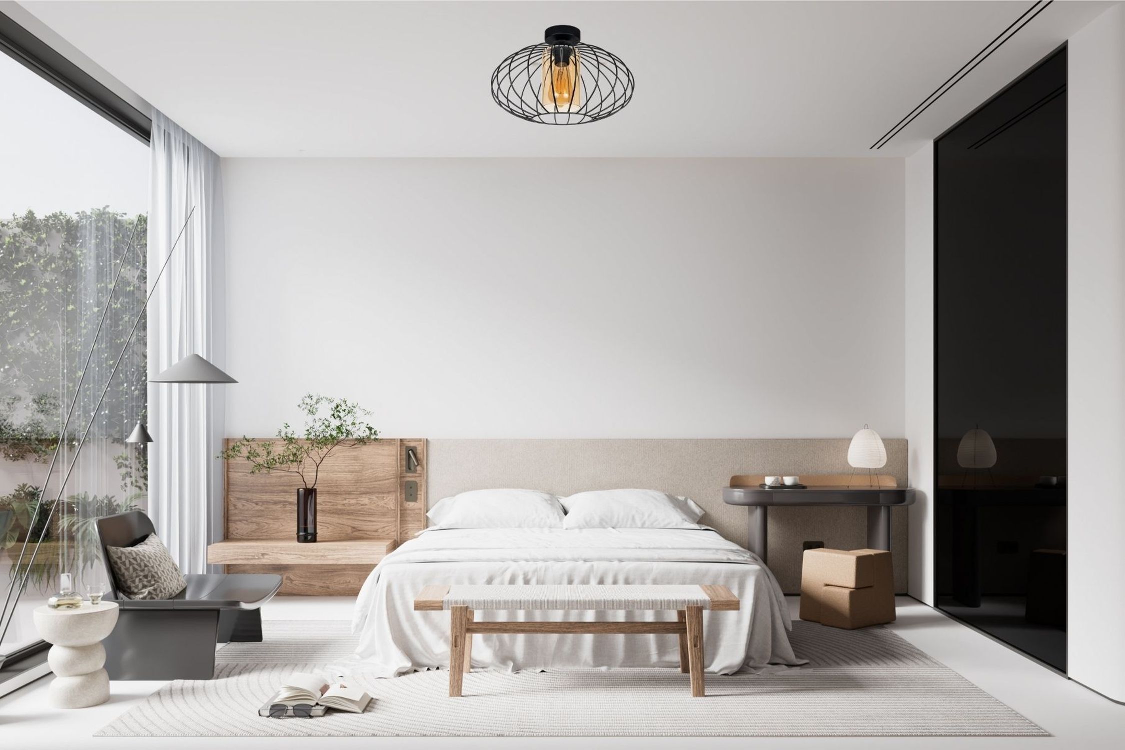 Innenarchitektur, Inneneinrichtung, Kissen, Mobiliar, Schlafzimmer