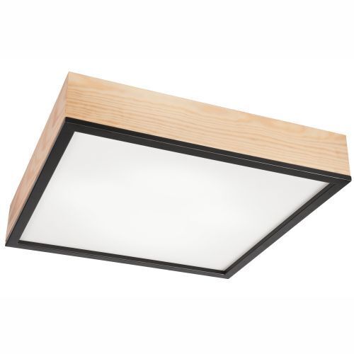 Gemütliche Deckenleuchte Pinie Glas B:48 cm E27 4-flmg