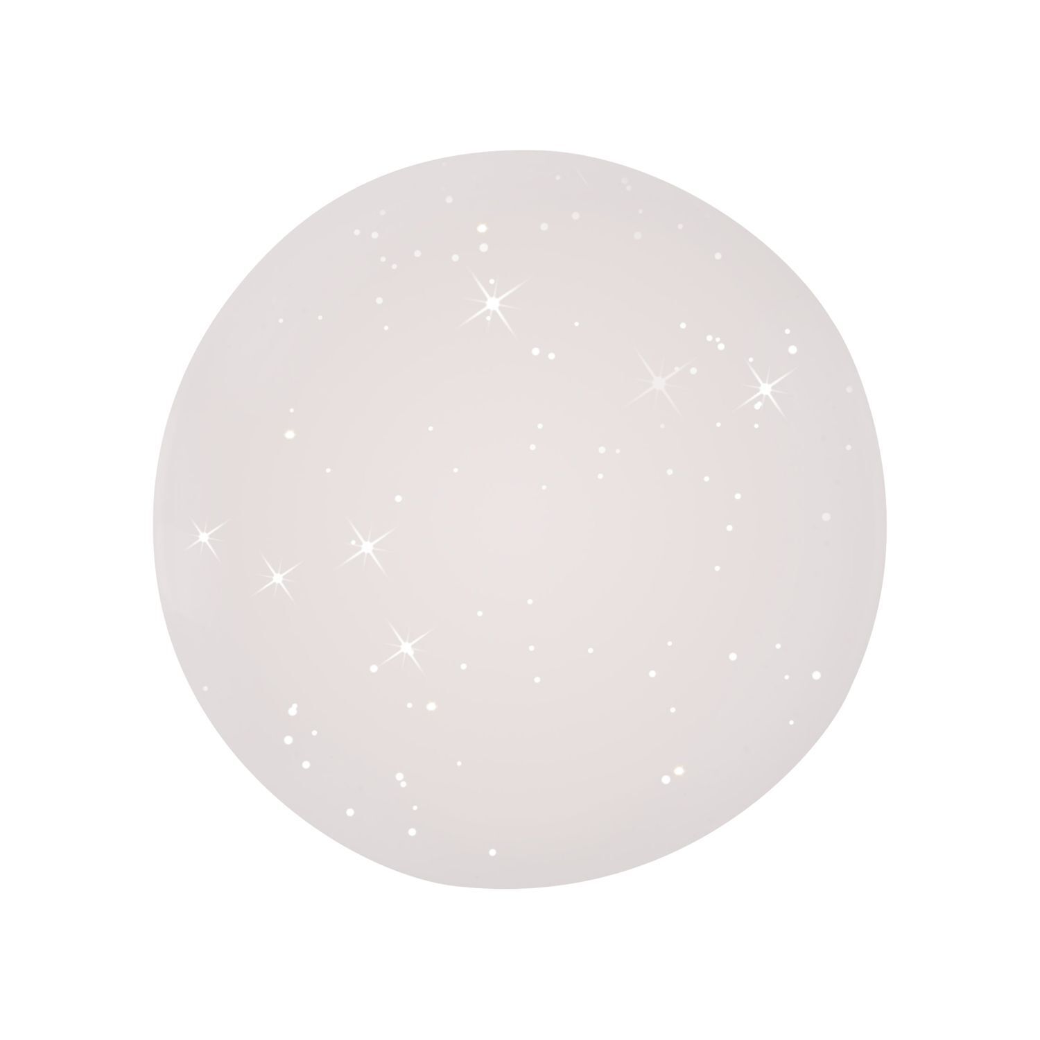 LED Deckenlampe Sternenhimmel Ø26 cm 1375 lm gemütlich Teller, Sphäre