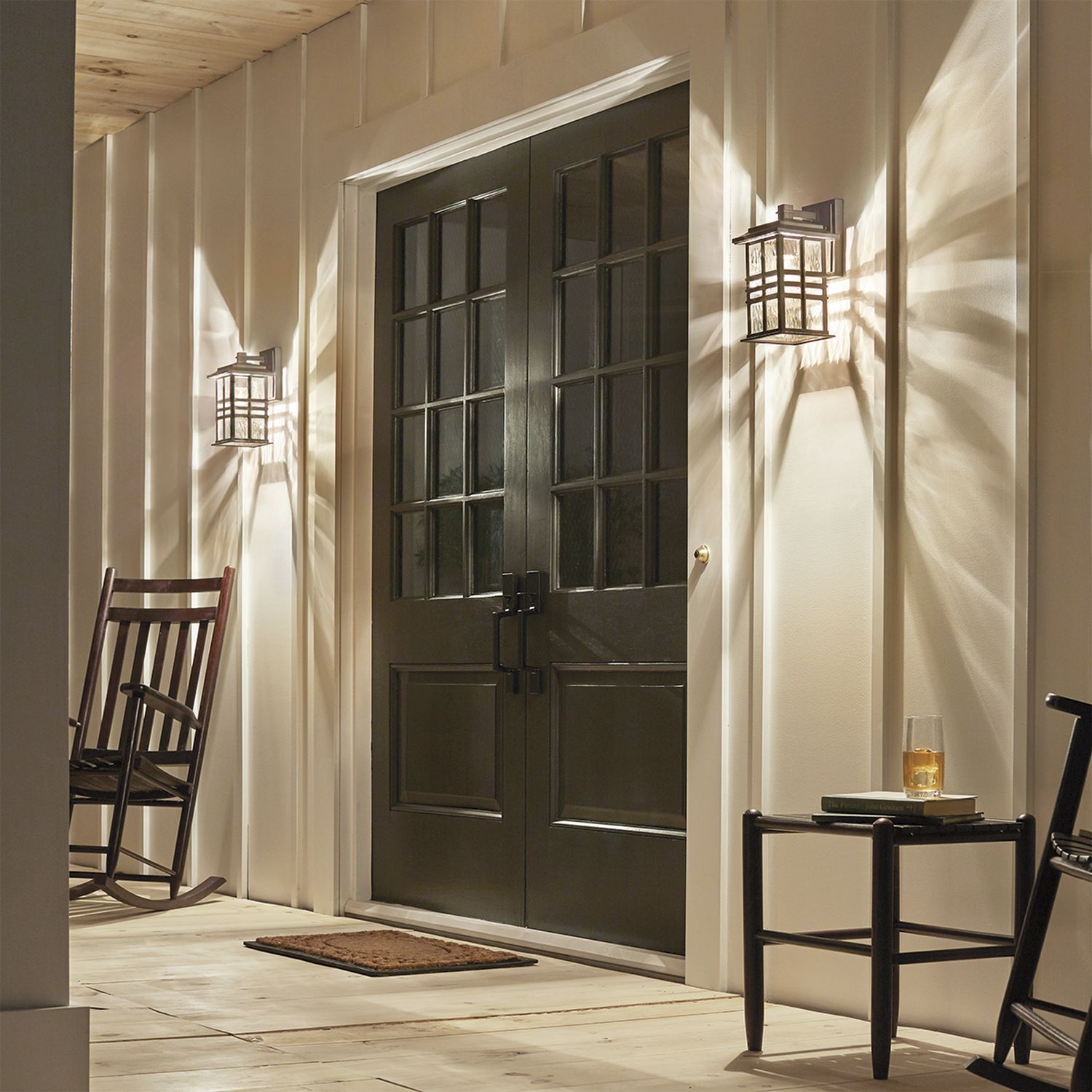 Außenlampe Wand IP44 E27 Rustikal Haus Hof Laterne Drinnen, Innenarchitektur, Tür, Foyer, Wohnen