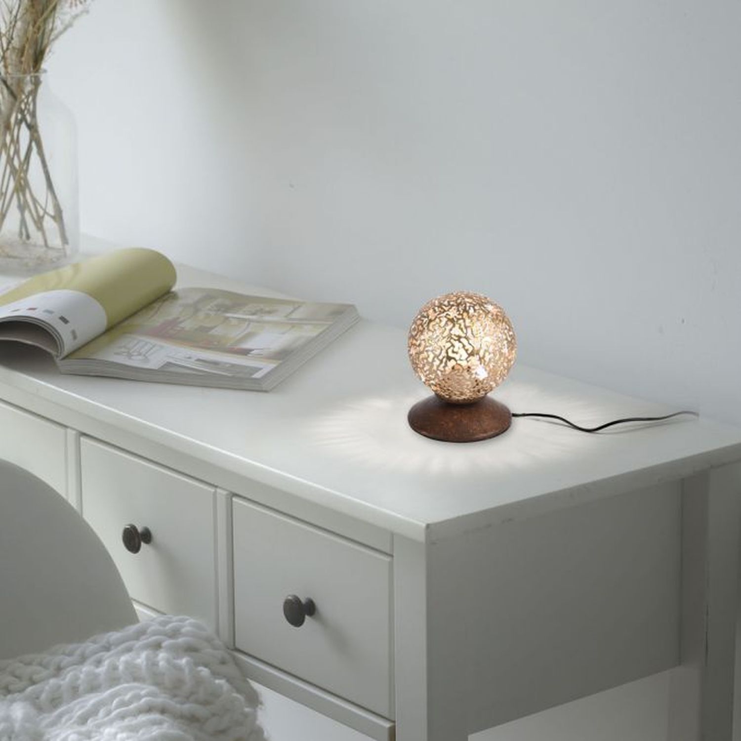 Moebel, Tabelle, Schreibtisch, Lampe, Tischplatte