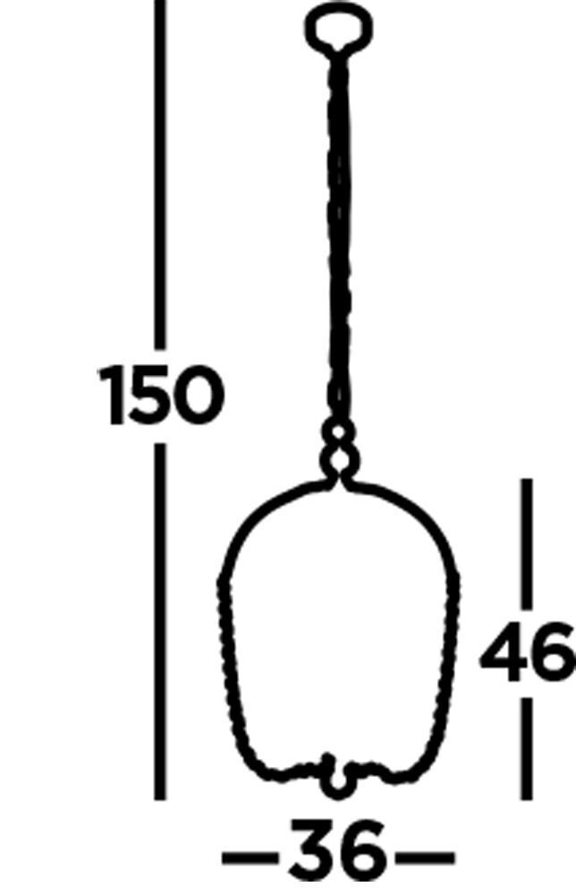 Suspension 5 flammes noir E14 Ø 36 cm métal cristal