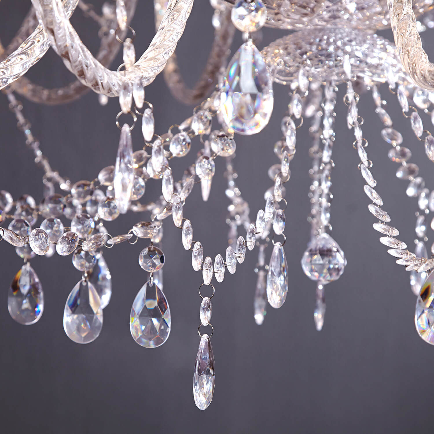 Kristall Lampe Designerleuchte Klassisch E14 Acryl Leuchter, Lampe, Kristall