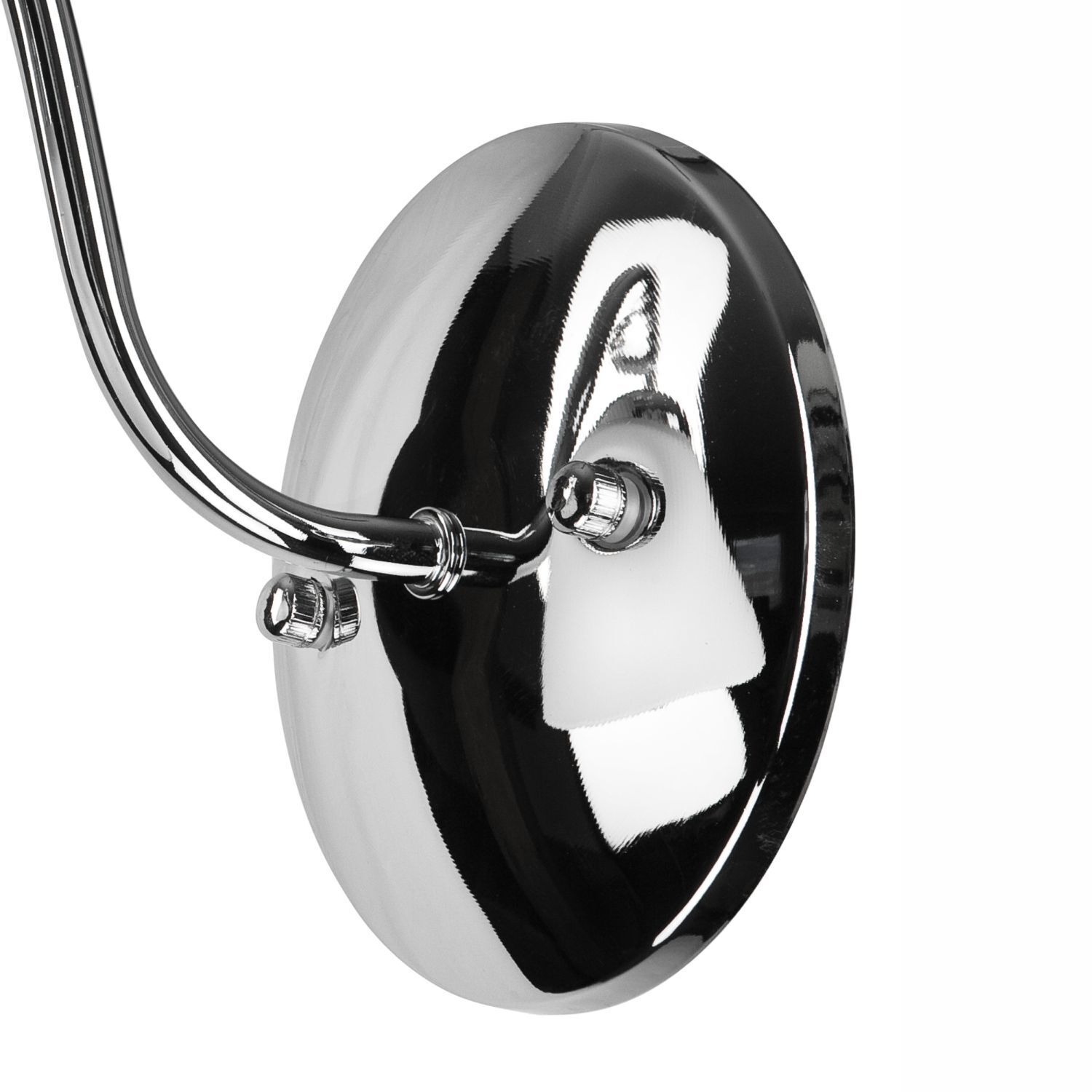 S-Pin-Schalter, Rundkopf-Rosette, Chrom-Finish, Washer-Schraubenkopf, Handbrause-Halter