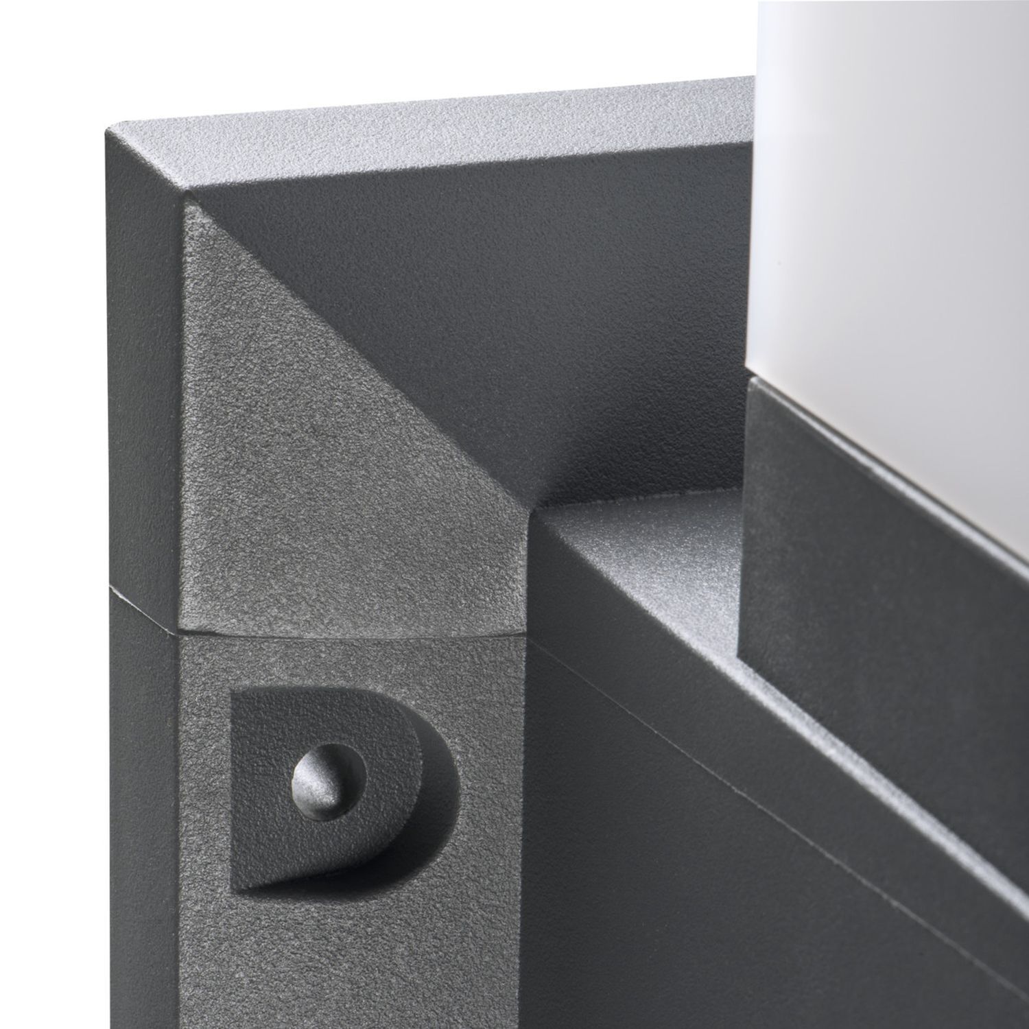 Außen Wandleuchte Modern eckig IP54 Haus Garten Handlauf, Postfach