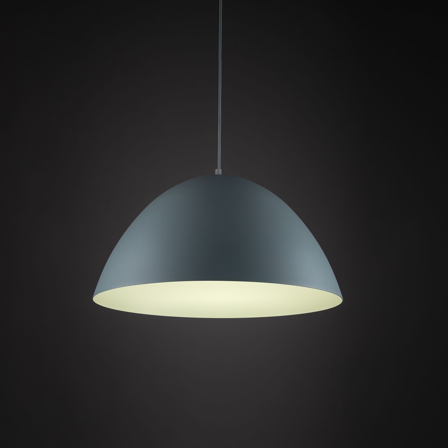 Lampe à suspendre métal Ø 50 cm H : max. 170 cm E27 Menthe verte