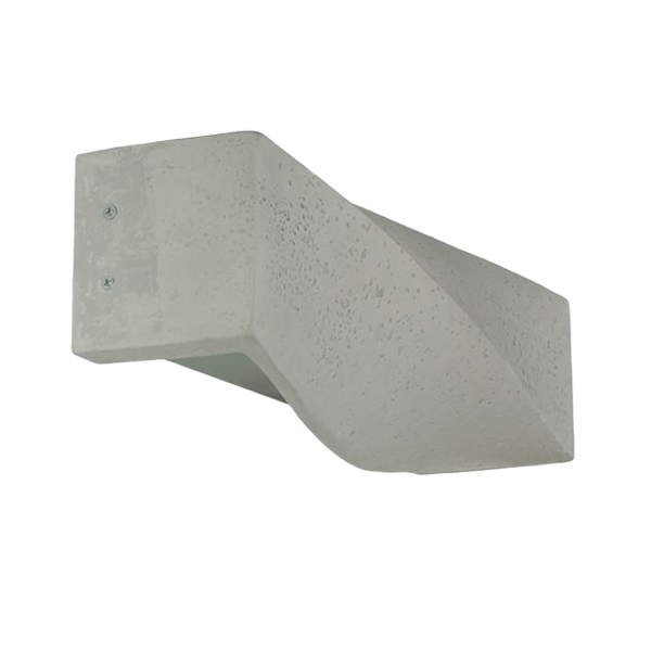 Wandleuchten Beton wandhalter, metallgehäuse?, lampenhalter?, winkelhalter, stahl