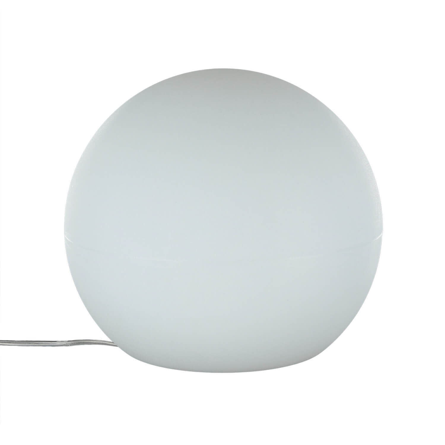 Außenleuchte Kugel Ø 30 cm Weiß E27 LED 2700 K Garten Sphäre