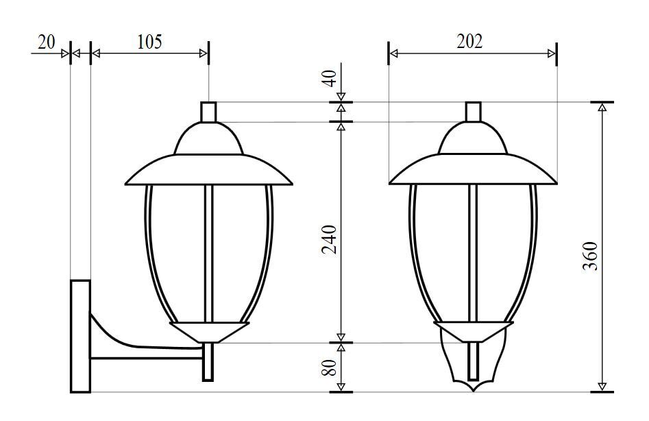 Diagramm, Handlung, Lampe
