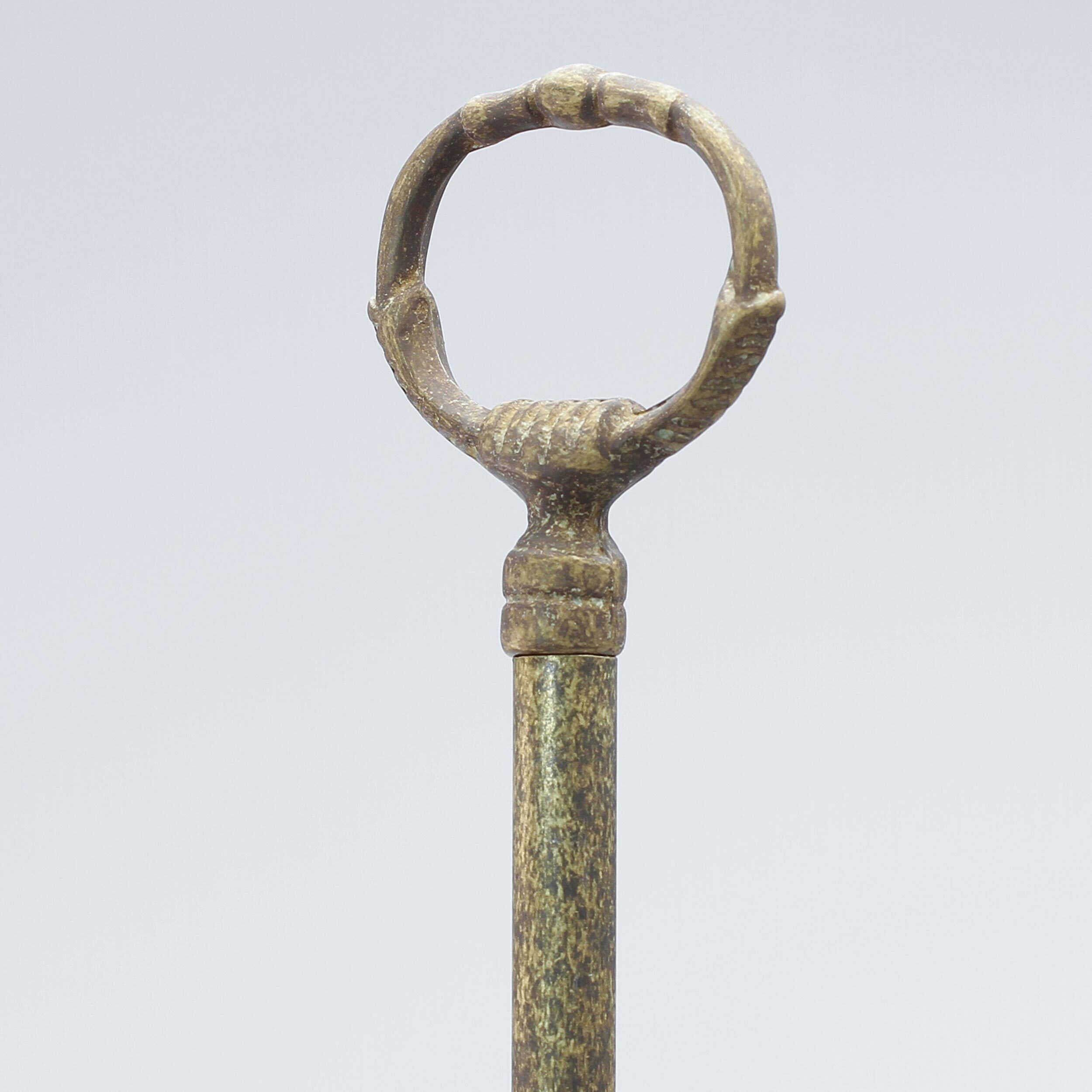 Stehlampe Bronze Antik aus Echt-Messing Stehlampe Bronze Antik aus Echt-Messing