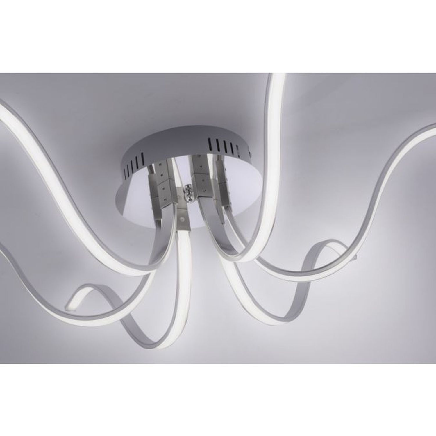 LED Deckenleuchte Metall in Chrom 3000 K 4 W L:67 cm Deckenleuchte