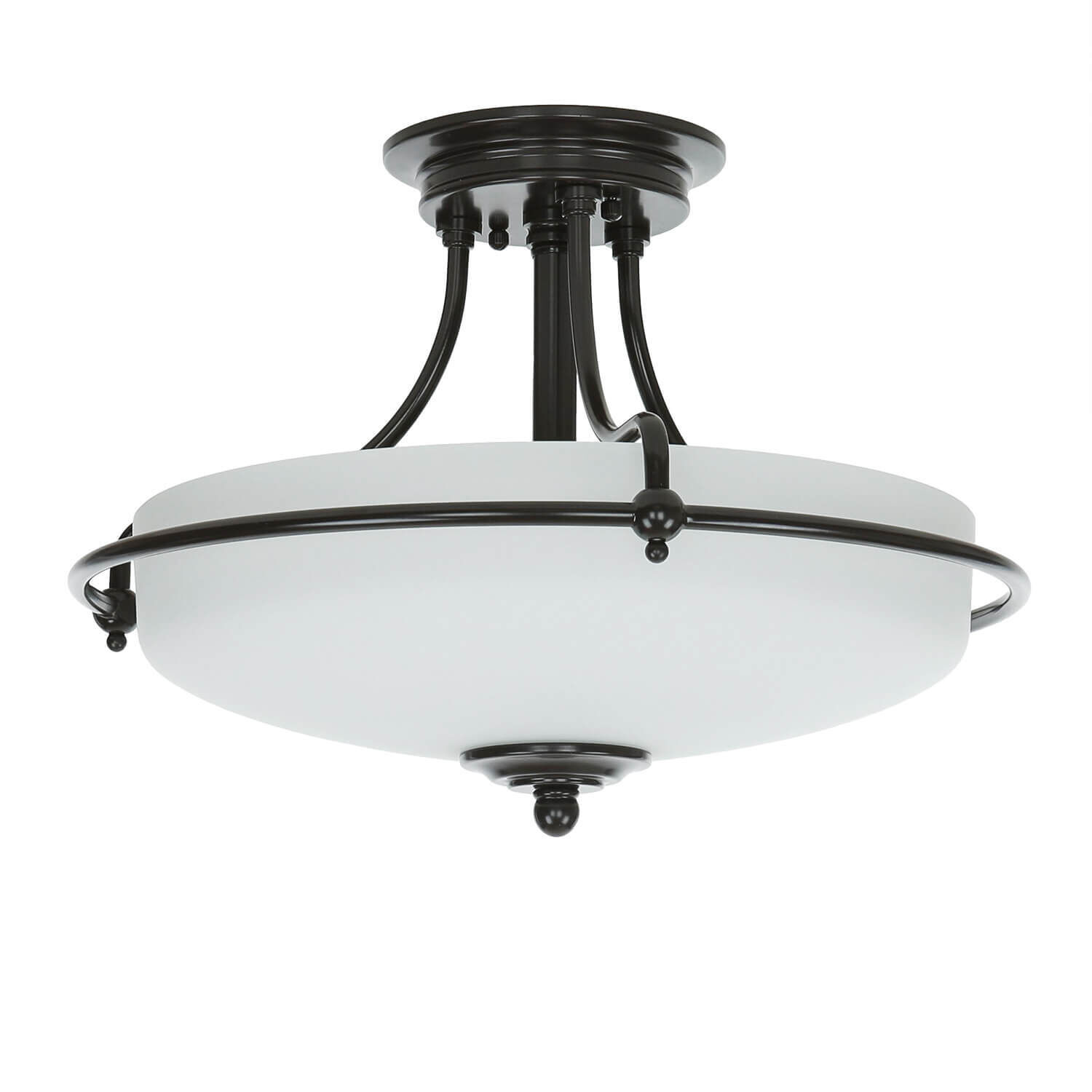 Deckenleuchte ASPERO Bronze Ø43cm Flur Lampe Deckenleuchte, Leuchte, Deckenventilator, Gerät, Elektrisches Gerät