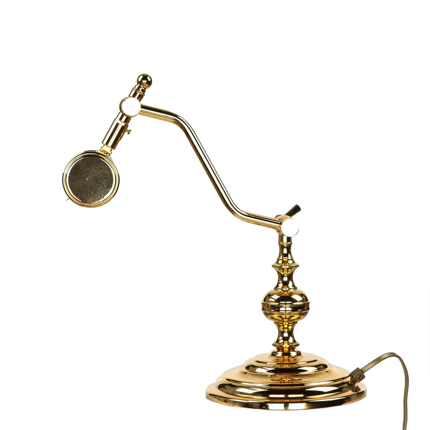 Bronze, Lampe, Lampenschirm, Rauchrohr