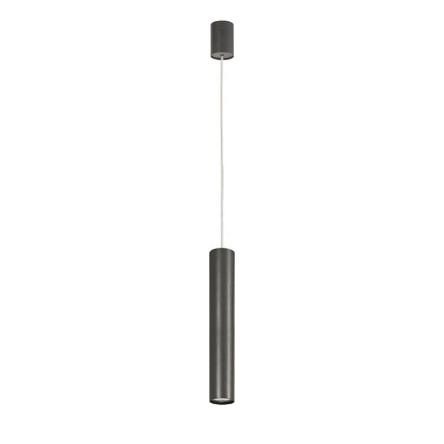 Suspension moderne en anthracite 40/120 cm