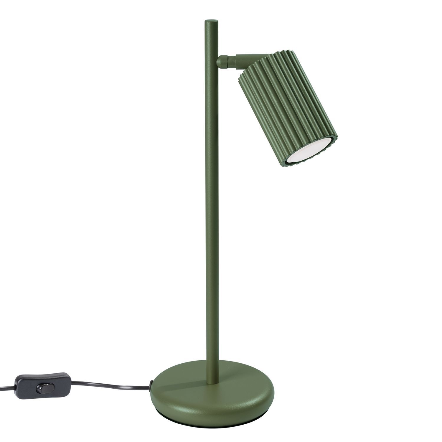 Lampe de bureau Moderne 43 cm de haut Vert GU10 orientable BERTA
