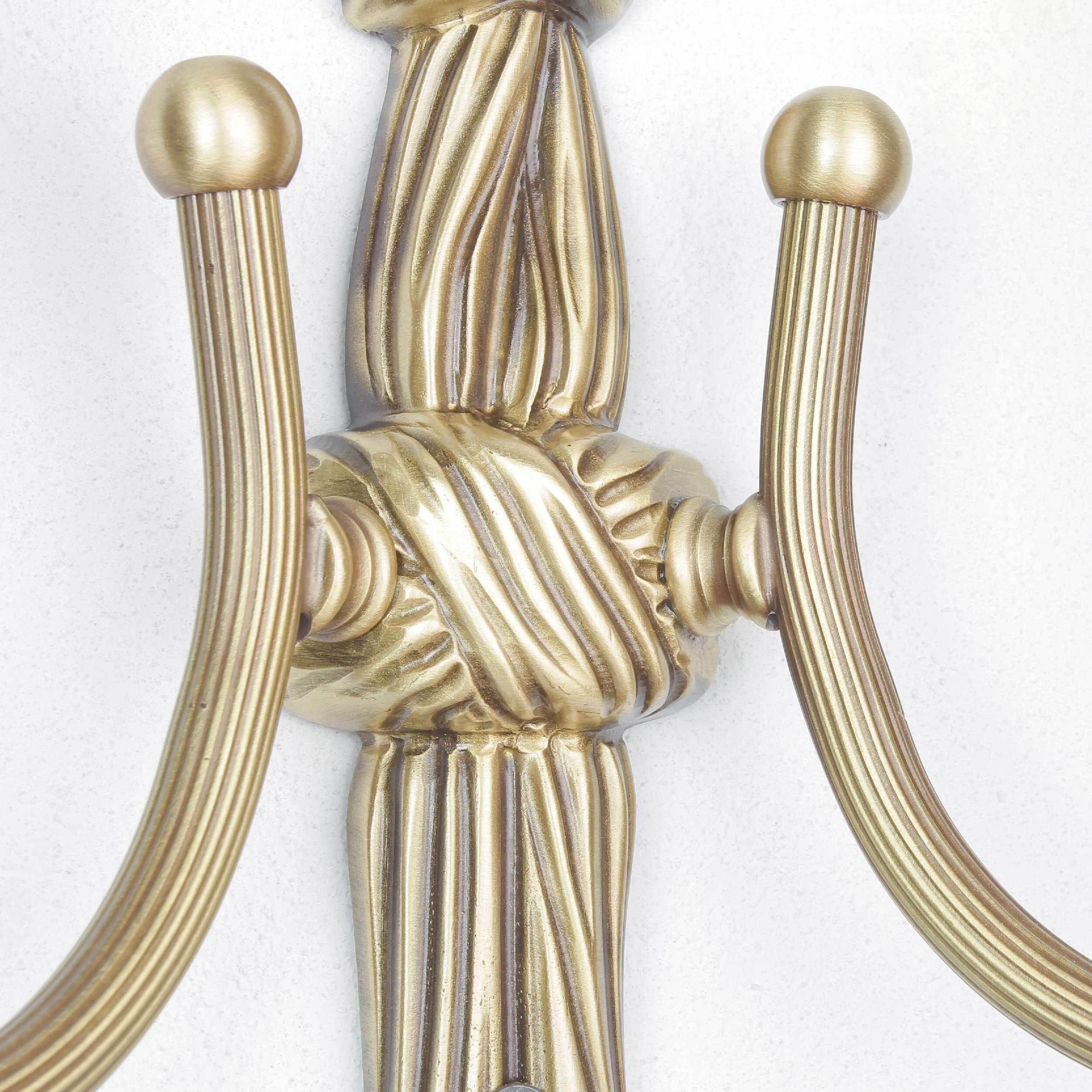 Applique murale chandelier 2flmg bronze en laiton véritable Bronze, Elektronik, Hardware