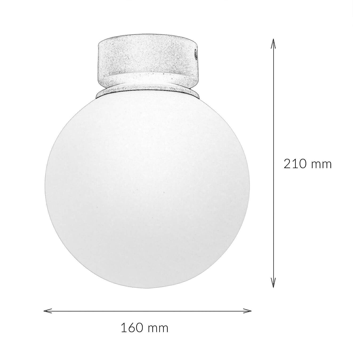 deckenlampe-kugel-deckenleuchte-1x-e27-schwarz--weiss-metall-glas-modern-8 Glaskugel, Wandlampen-Glaskugel, Ballförmige Leuchte, Glaskugel-Deckenleuchte, IoT-Dekor