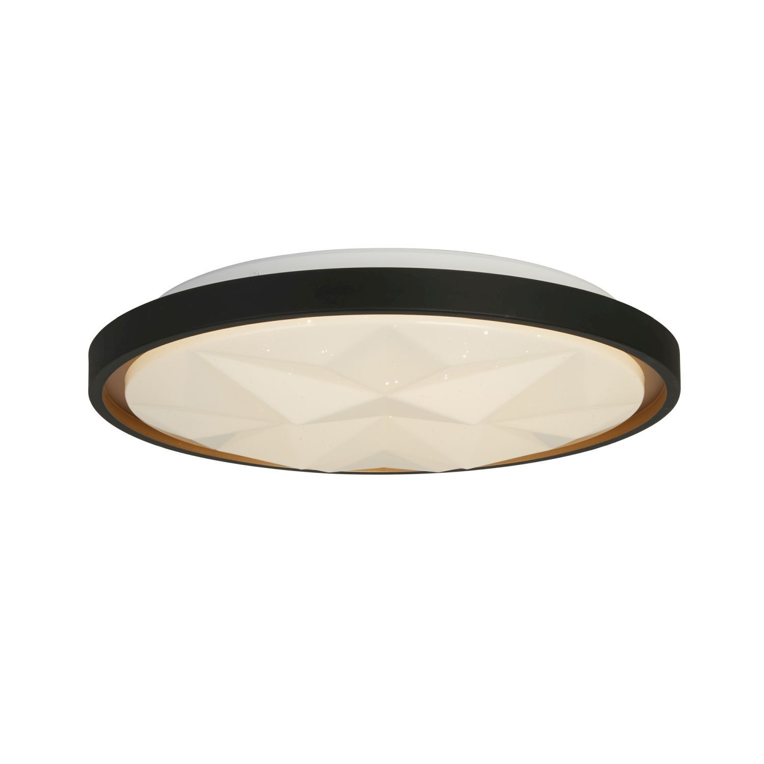 Plafonnier rond à LED avec télécommande, intensité lumineuse variable 25 W Deckenleuchte, Leuchte