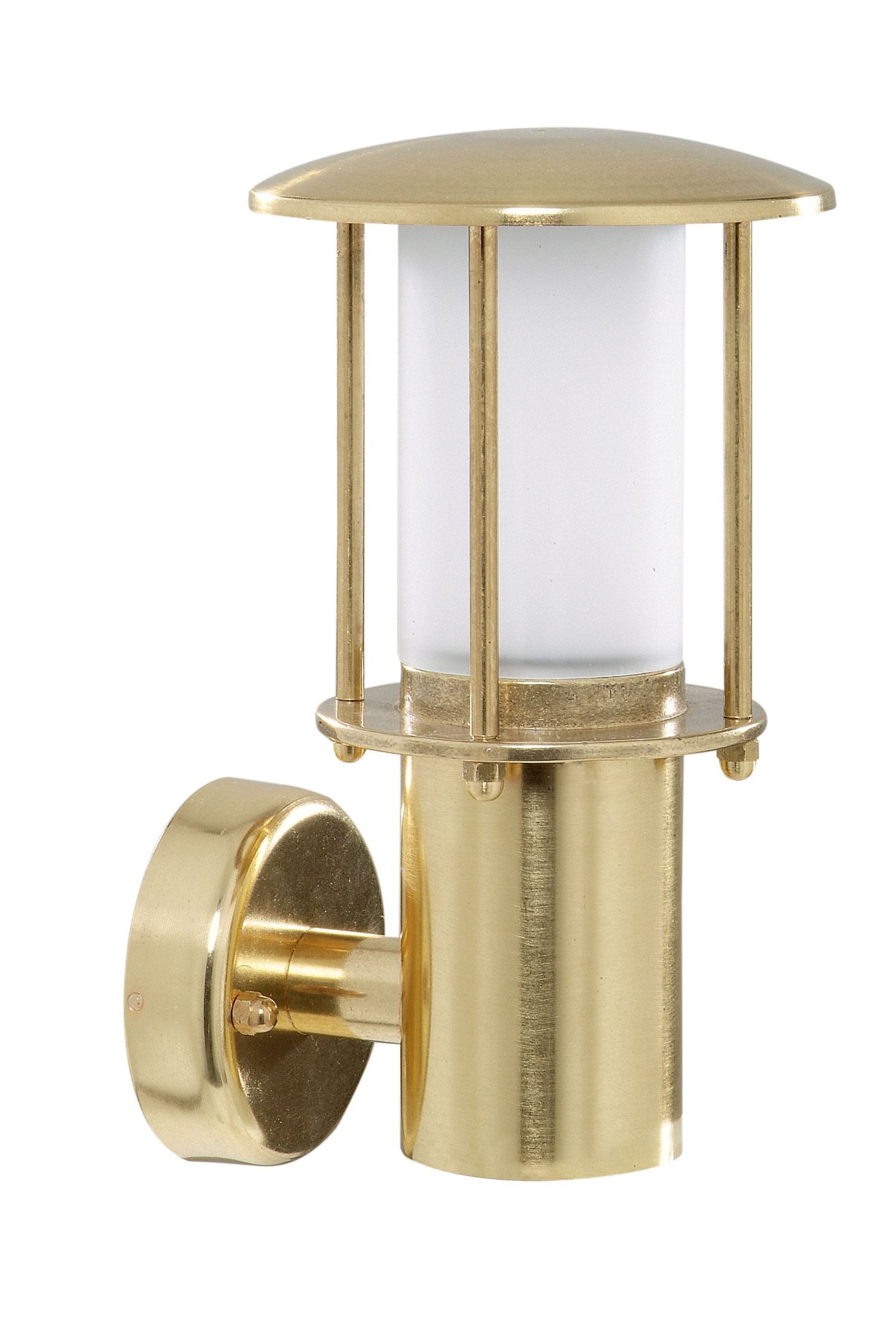 Applique murale extérieure verre laiton véritable E14 IP53 hauteur 22 cm Lampe, Leuchte, Beleuchtung