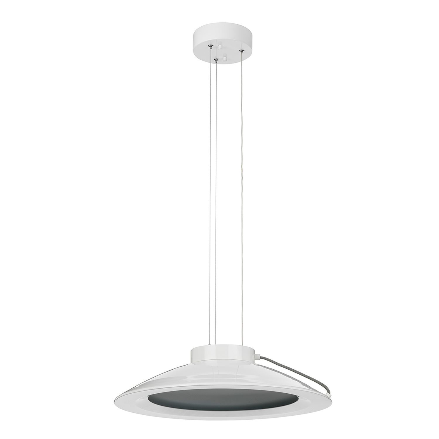 Lampe LED blanche suspendue KOPPLA Ø35cm Lampe rétro Deckenleuchte, Lampe