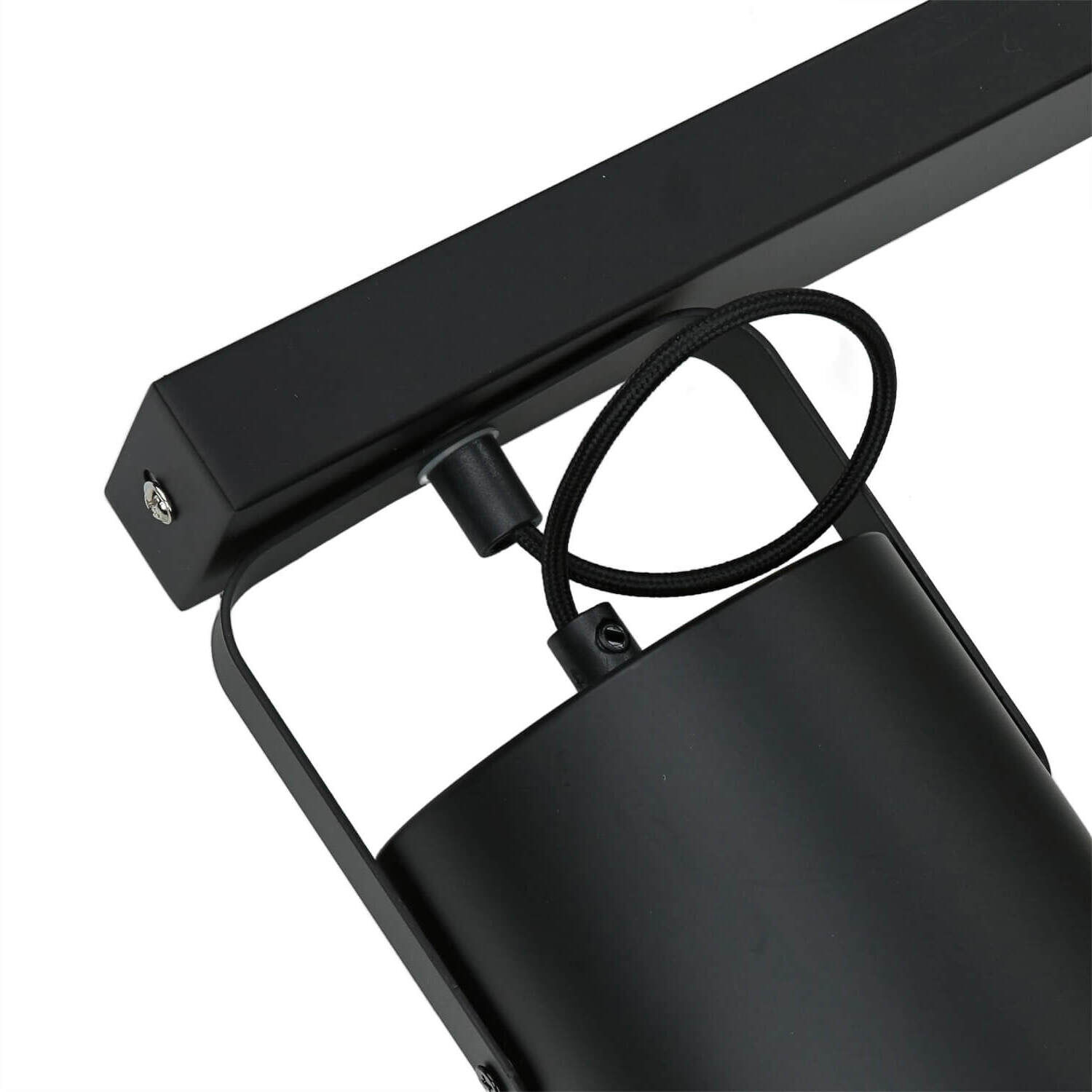 Deckenstrahler Schwarz 2 flmg E27 Beleuchtung, Elektrisches Gerät, Mikrofon