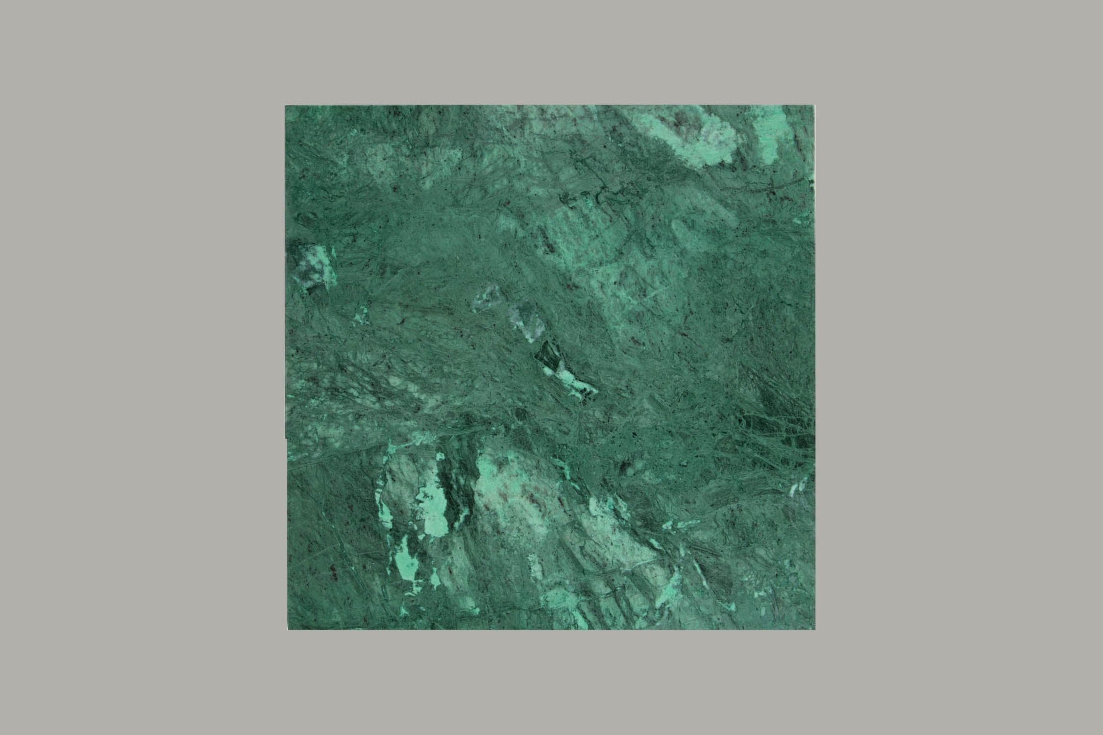 Couchtisch Marmor Metall in Grün Schwarz 50 x 50 cm Rock, Schiefer, Textur, Edelstein, Schmuck