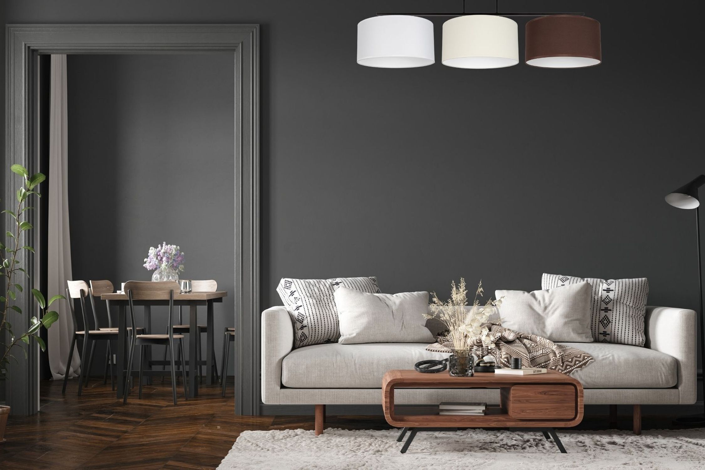 Dekoration für Zuhause, Wohnzimmer, Lampe, Tabelle, Kissen