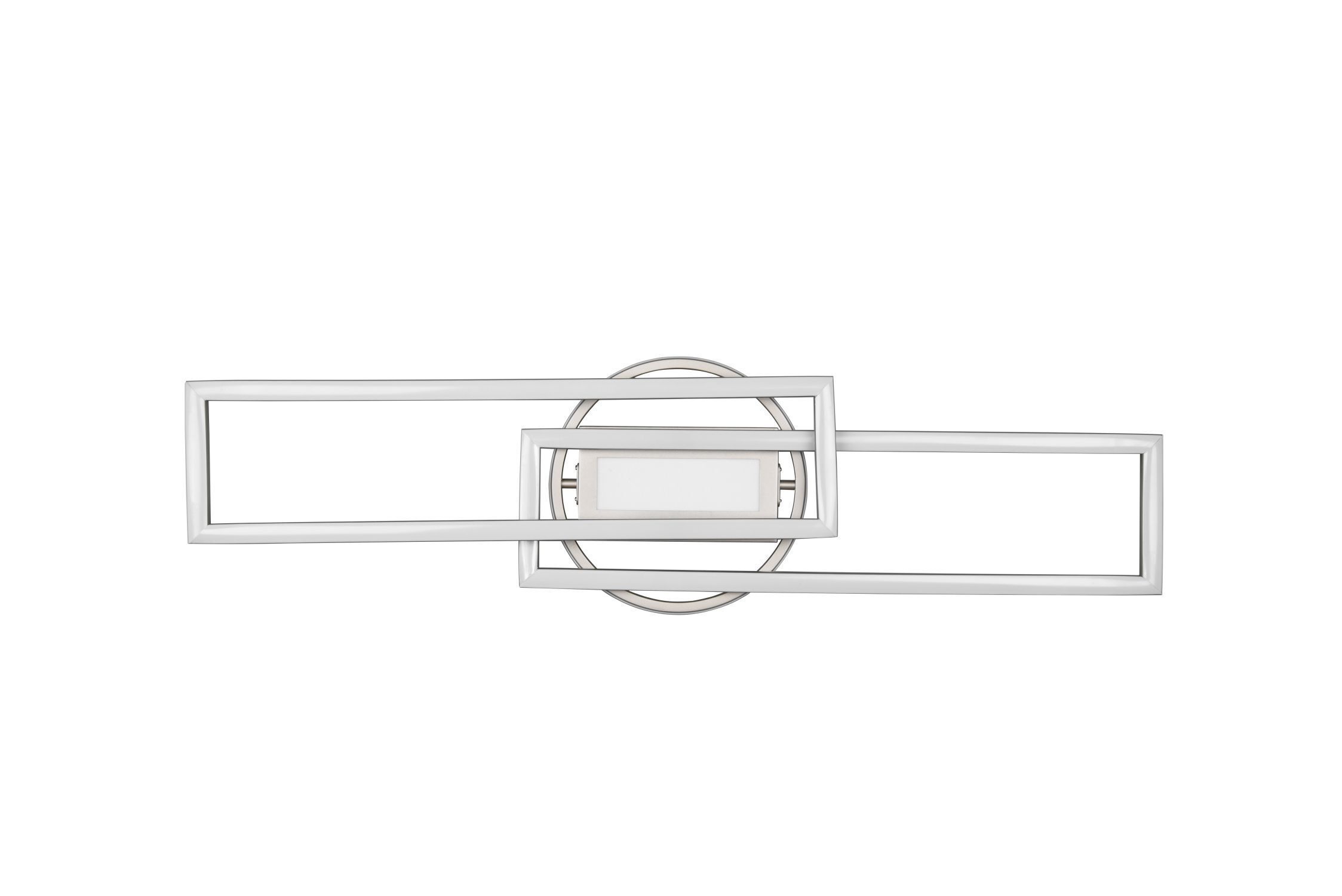 LED Deckenlampe in Nickel Dimmer Fernbedienung 4500 lm Zubehor, Schnalle