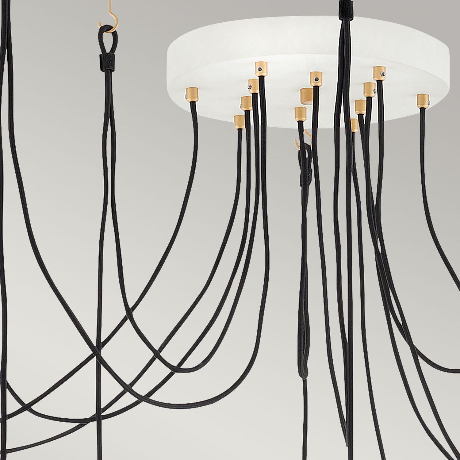 Lampe à suspendre XXL L : 152,4 cm H : max. 370 cm E27 Moderne