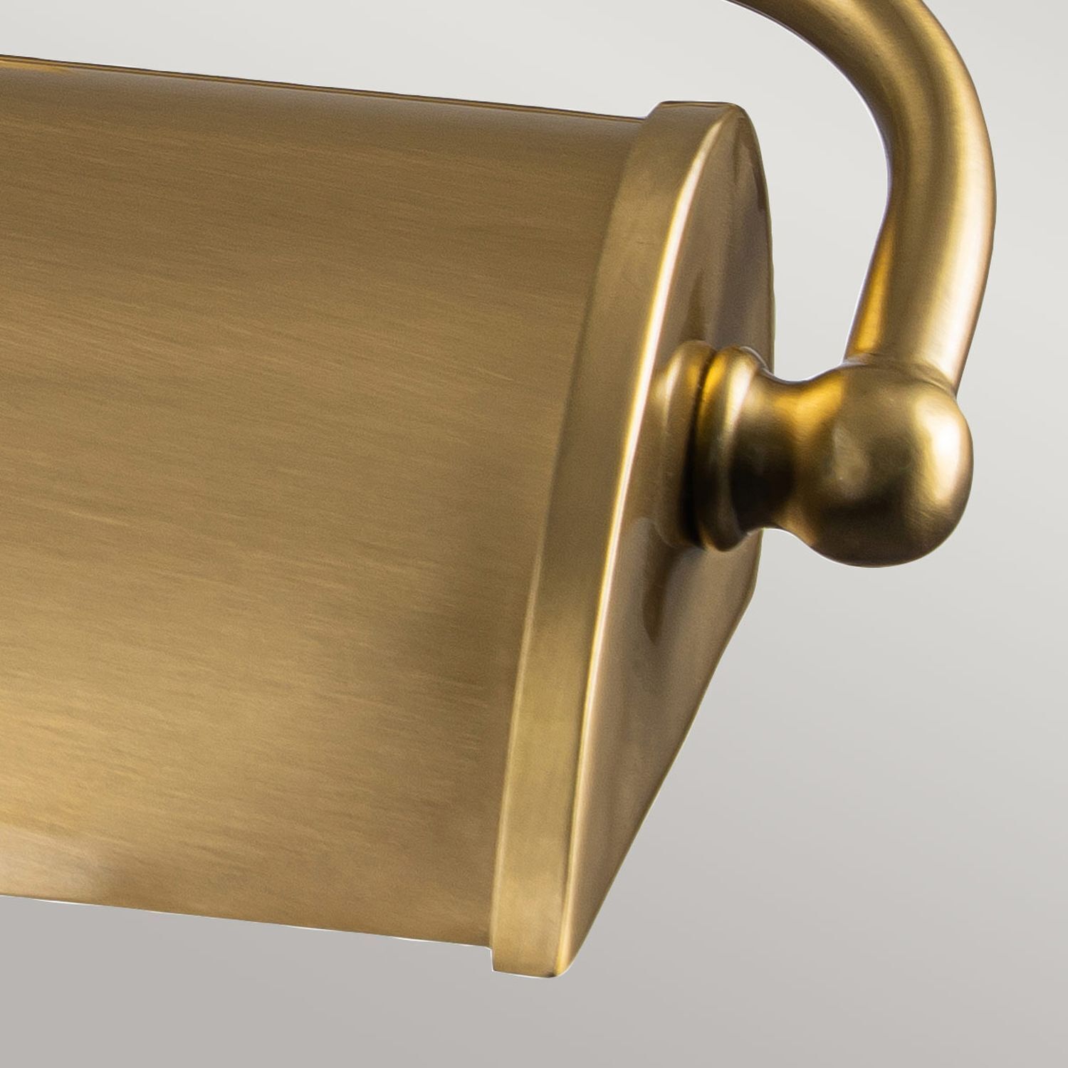 Bilderlampe Messing Antik verstellbar B: 44,5 cm 2x E14 Bronze