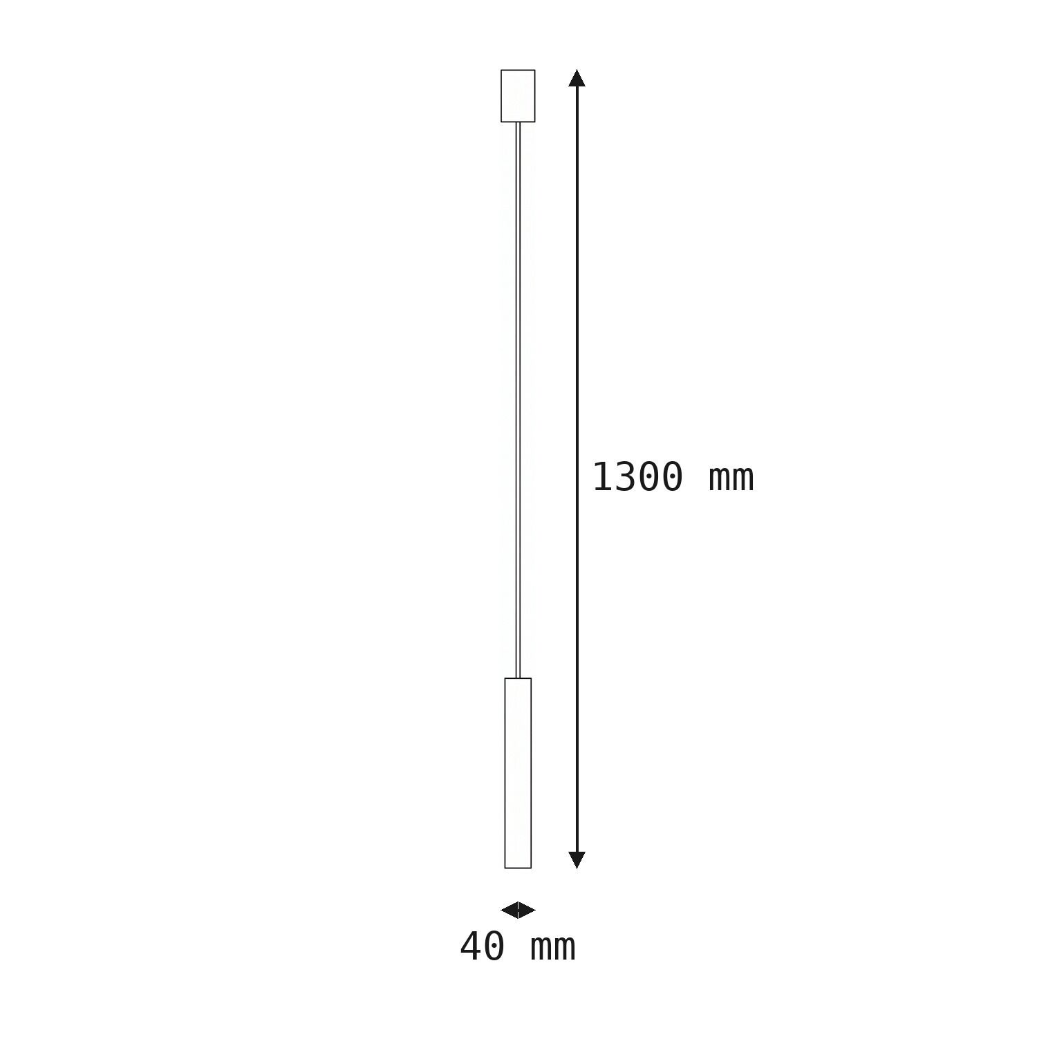 rohr, Stab, Lampe, Lampenstab, Länge1300mm