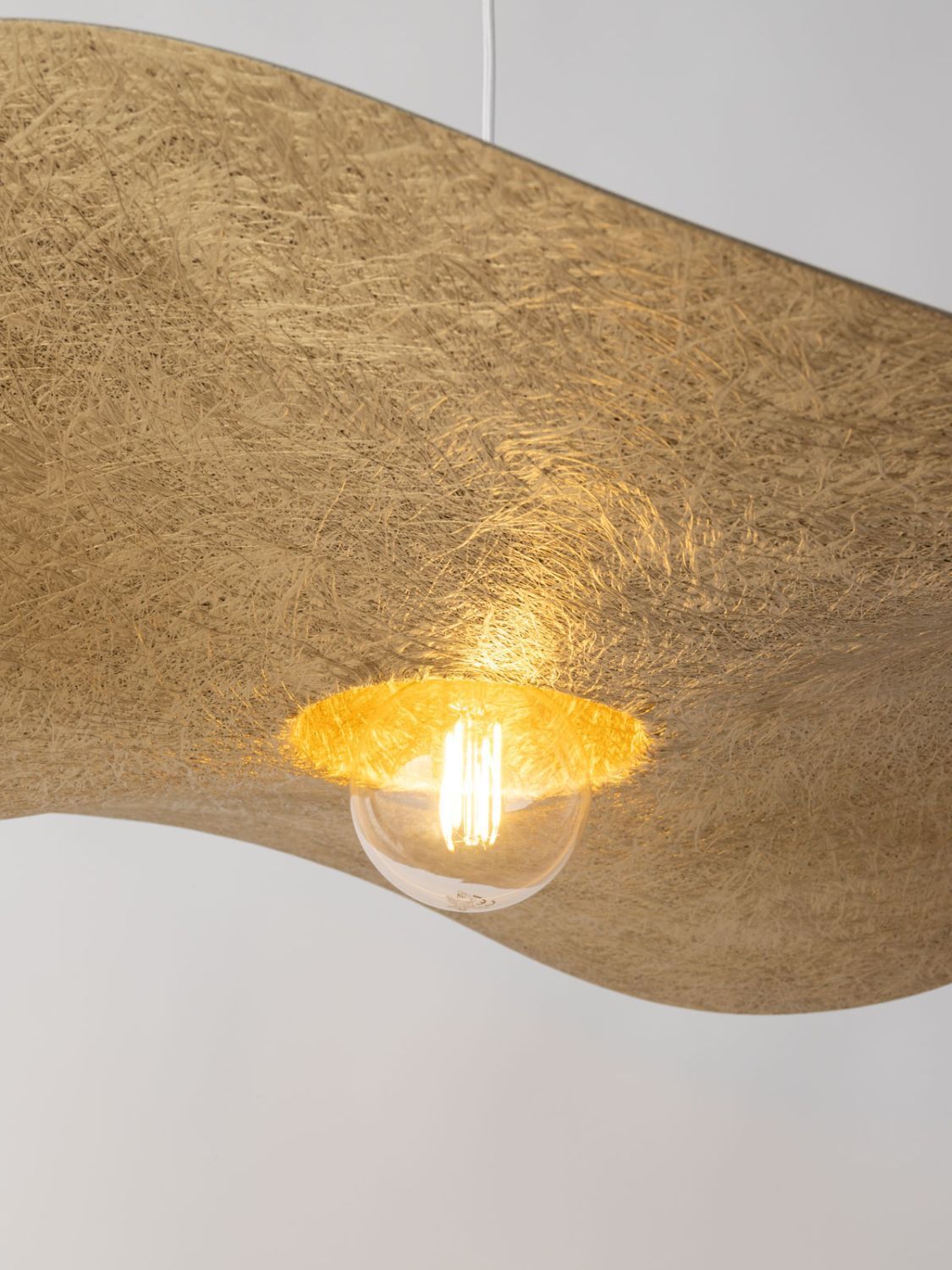 Hängeleuchte E27 Weiß Gold Modern Esszimmer