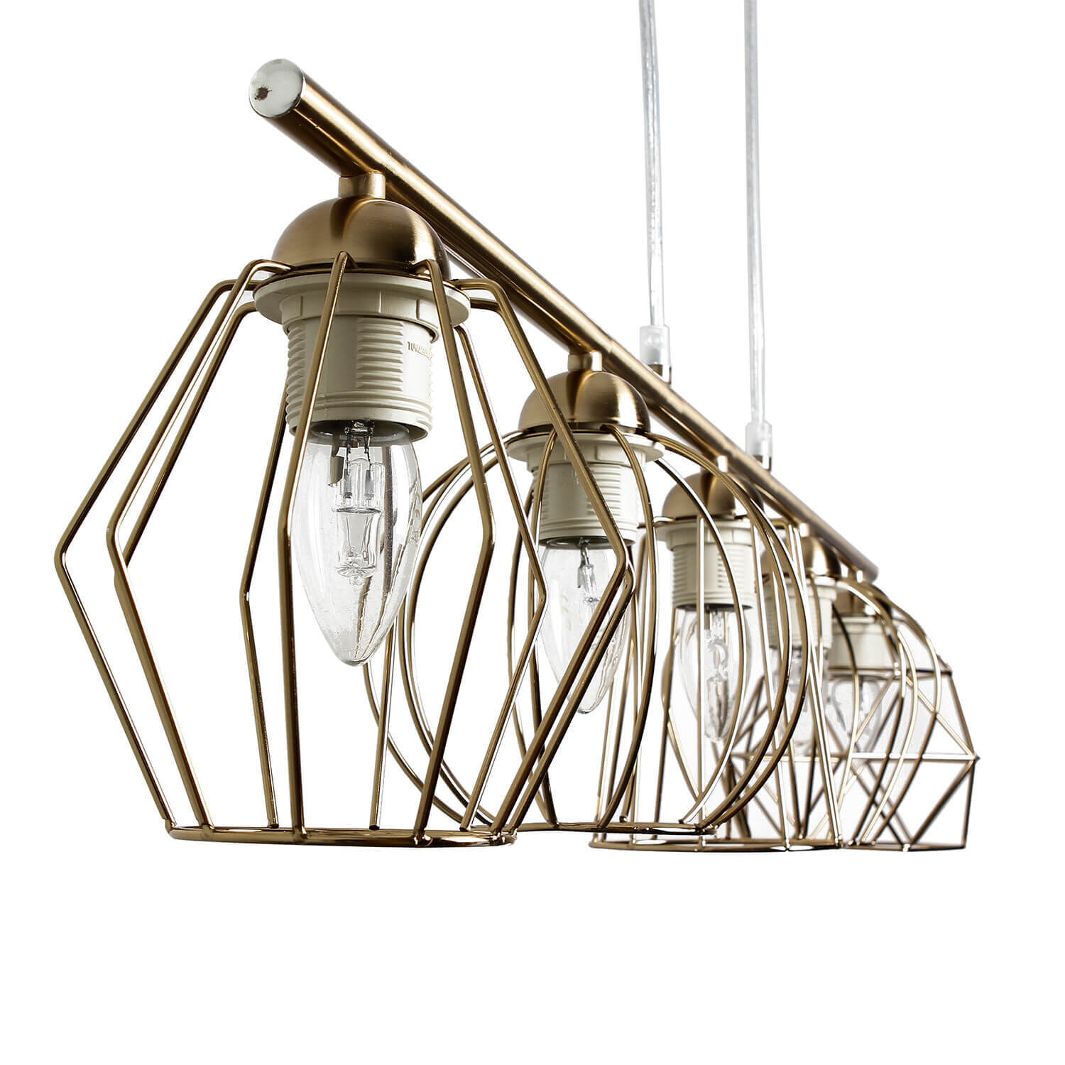 Pendelleuchte GALAXY in Messing Küche Esszimmer Leuchte, Kronleuchter, Lampe