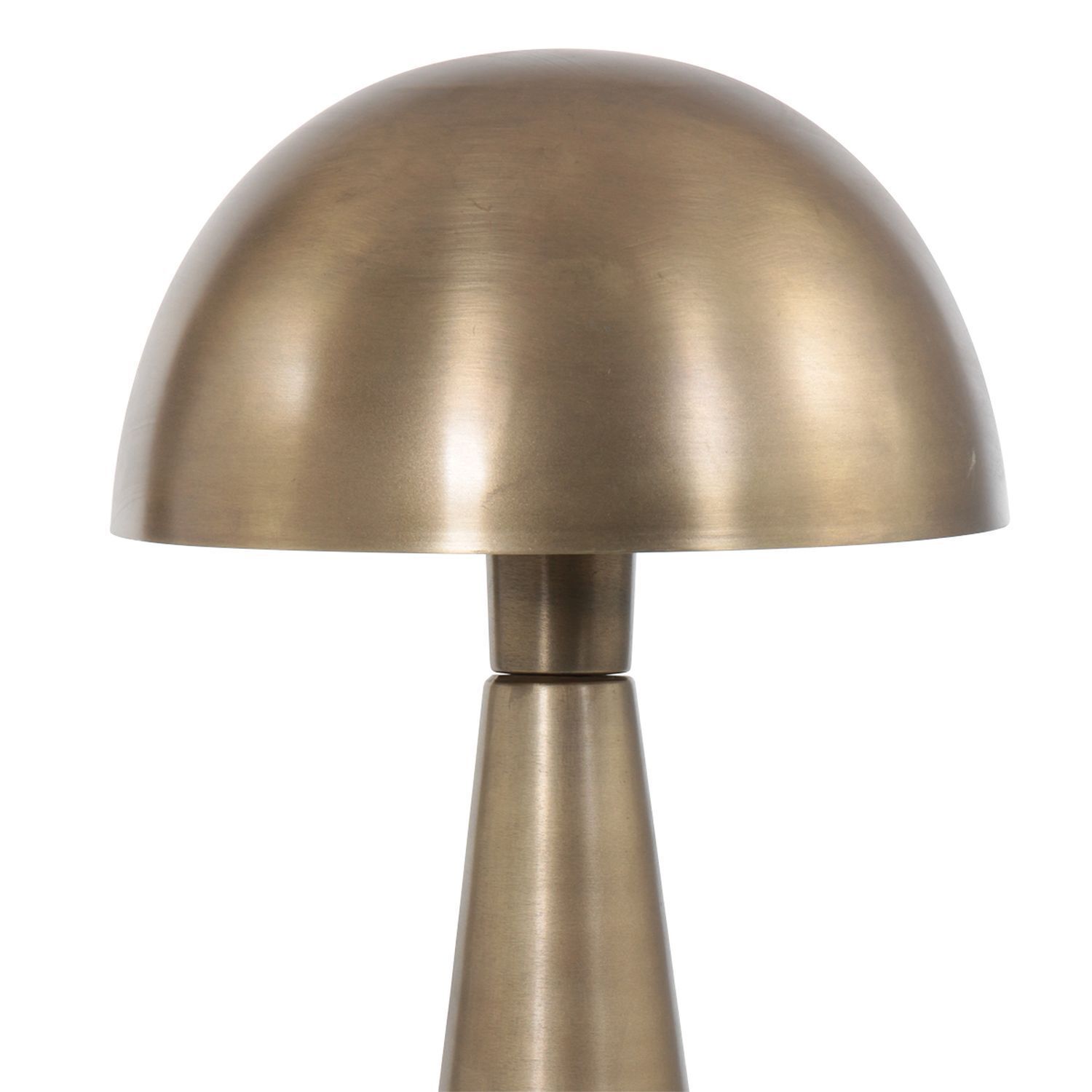 Tischlampe indirekt Metall in Bronze 42 cm E27 stylisch